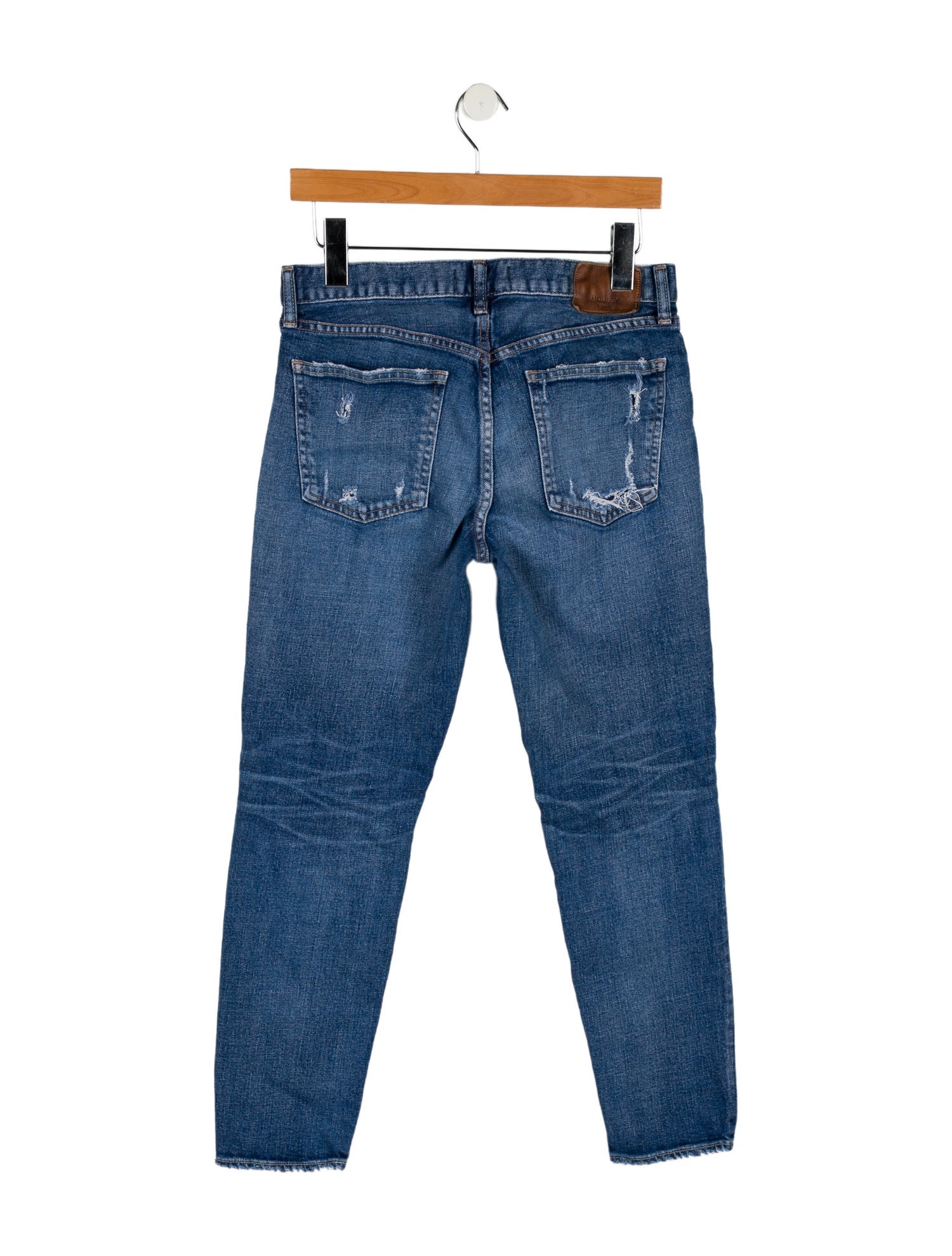 Moussy Mid-Rise Skinny Leg Jeans