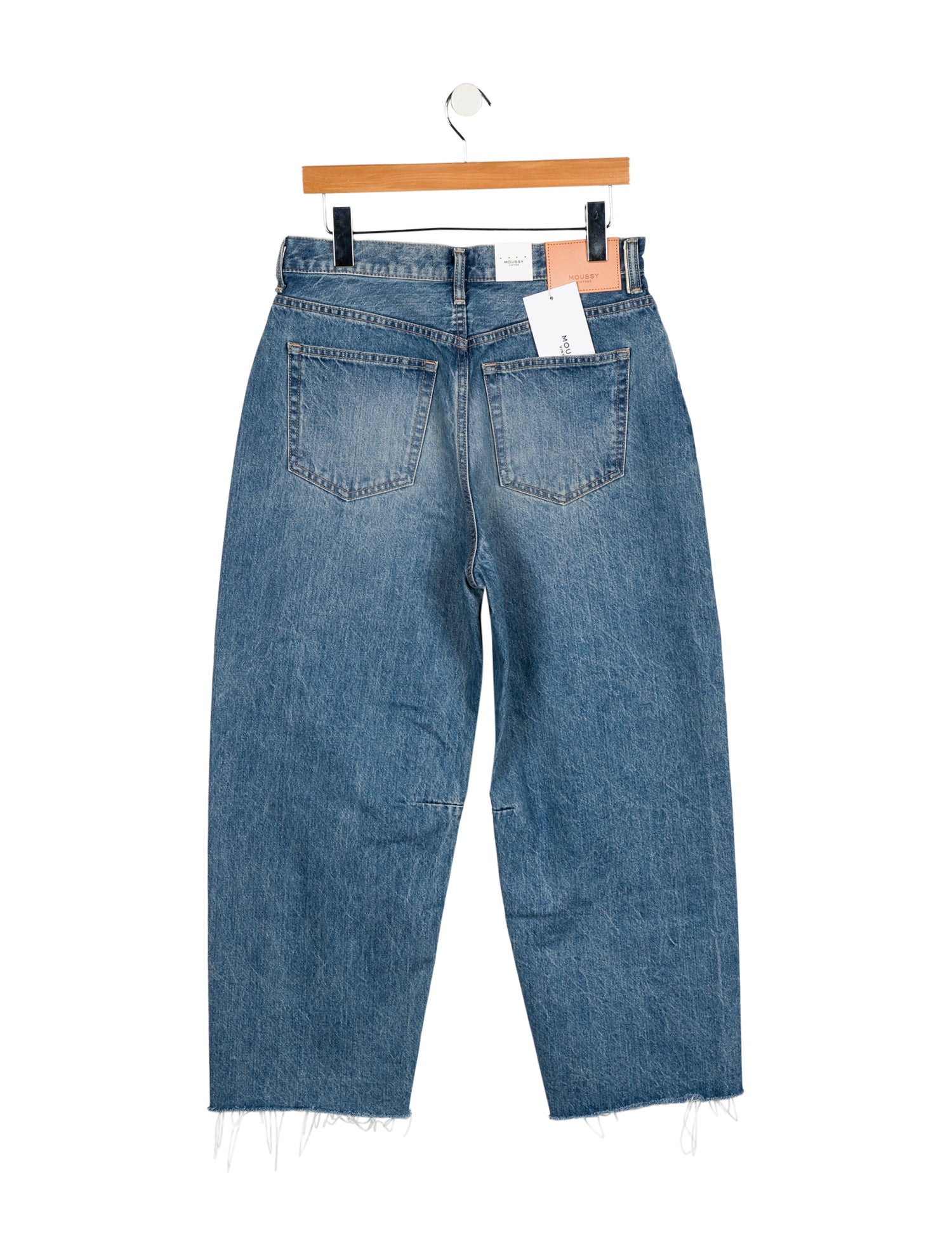 Moussy High-Rise Wide Leg Jeans