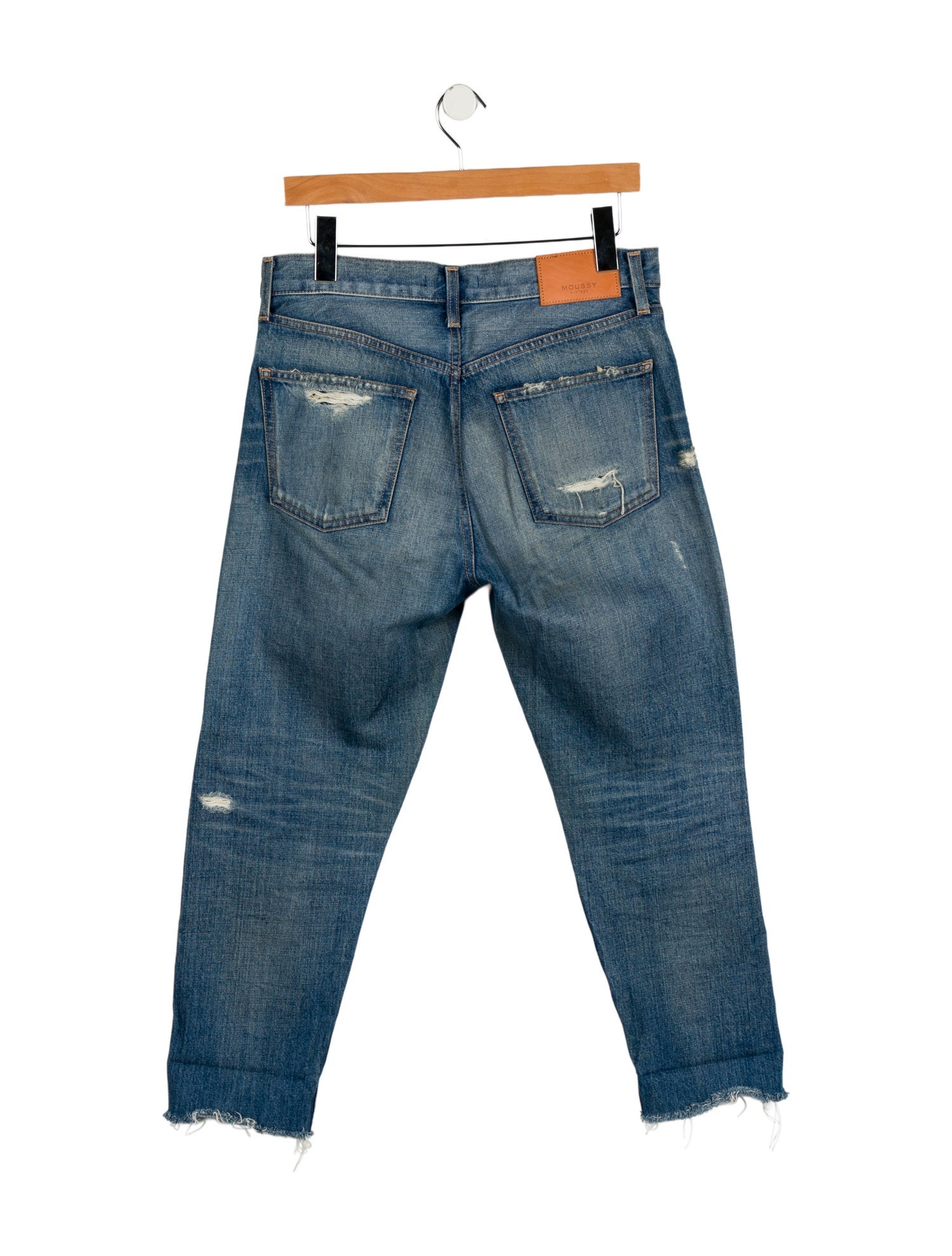 Moussy Mid-Rise Skinny Leg Jeans