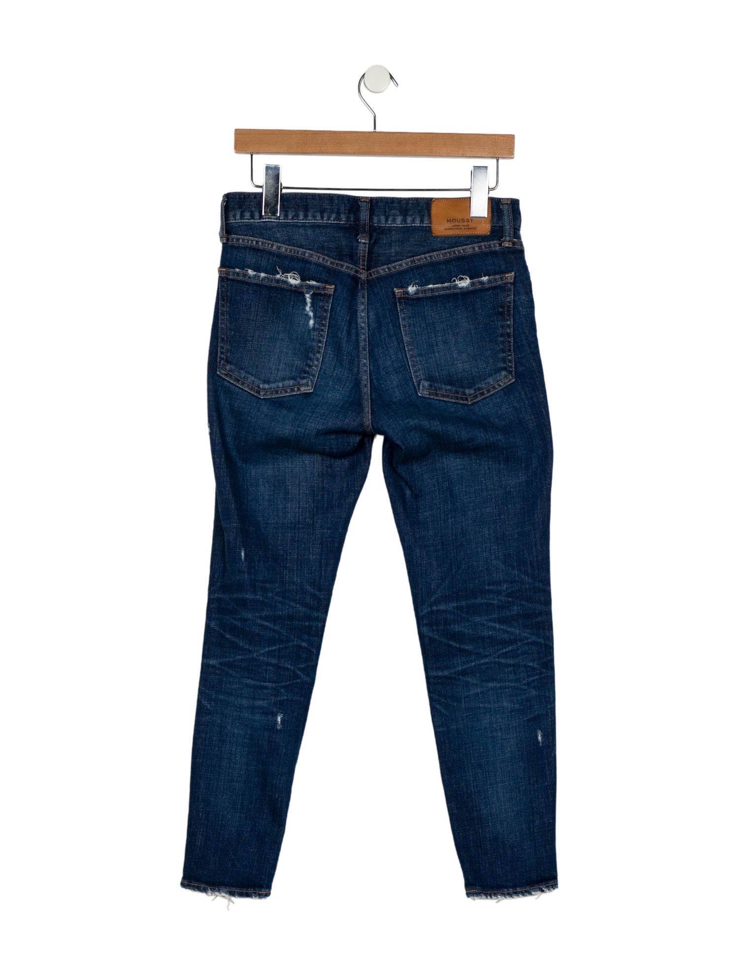 Moussy Mid-Rise Skinny Leg Jeans