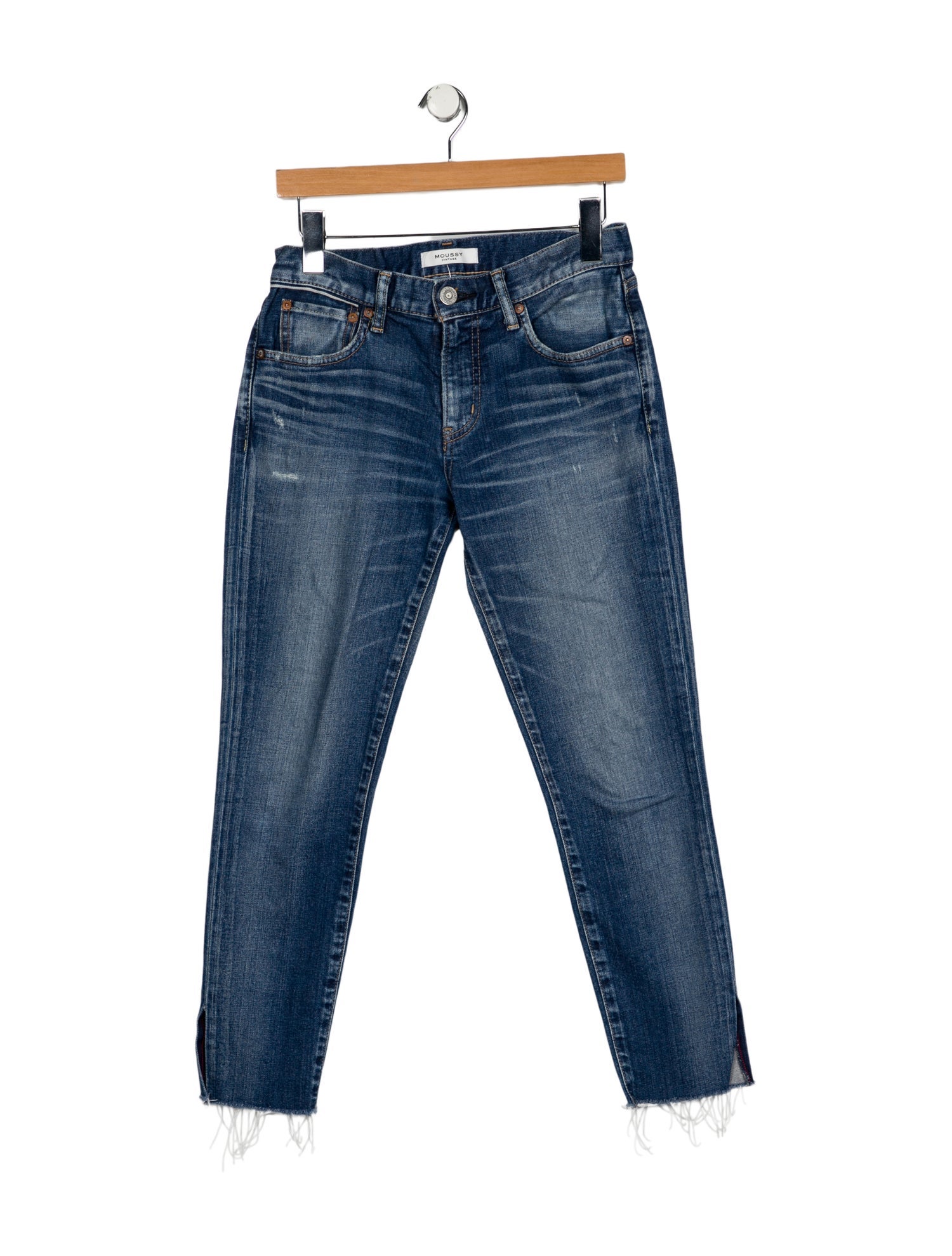 Moussy Low-Rise Skinny Leg Jeans