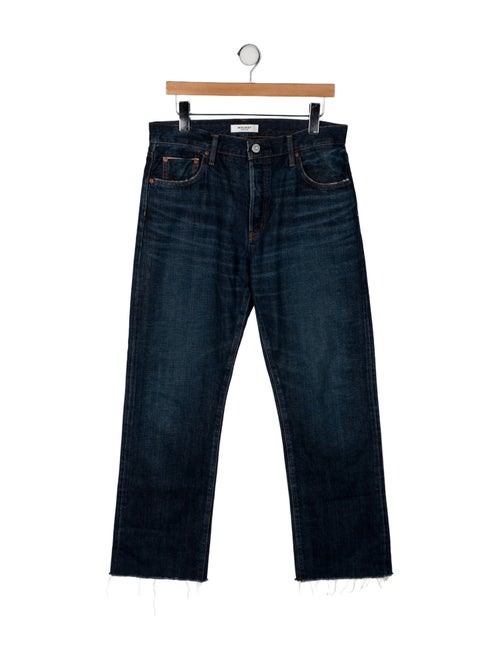 Moussy High-Rise Wide Leg Jeans