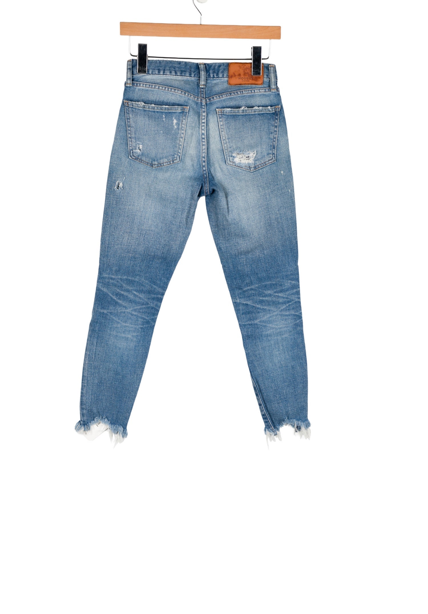 Moussy Mid-Rise Skinny Leg Jeans