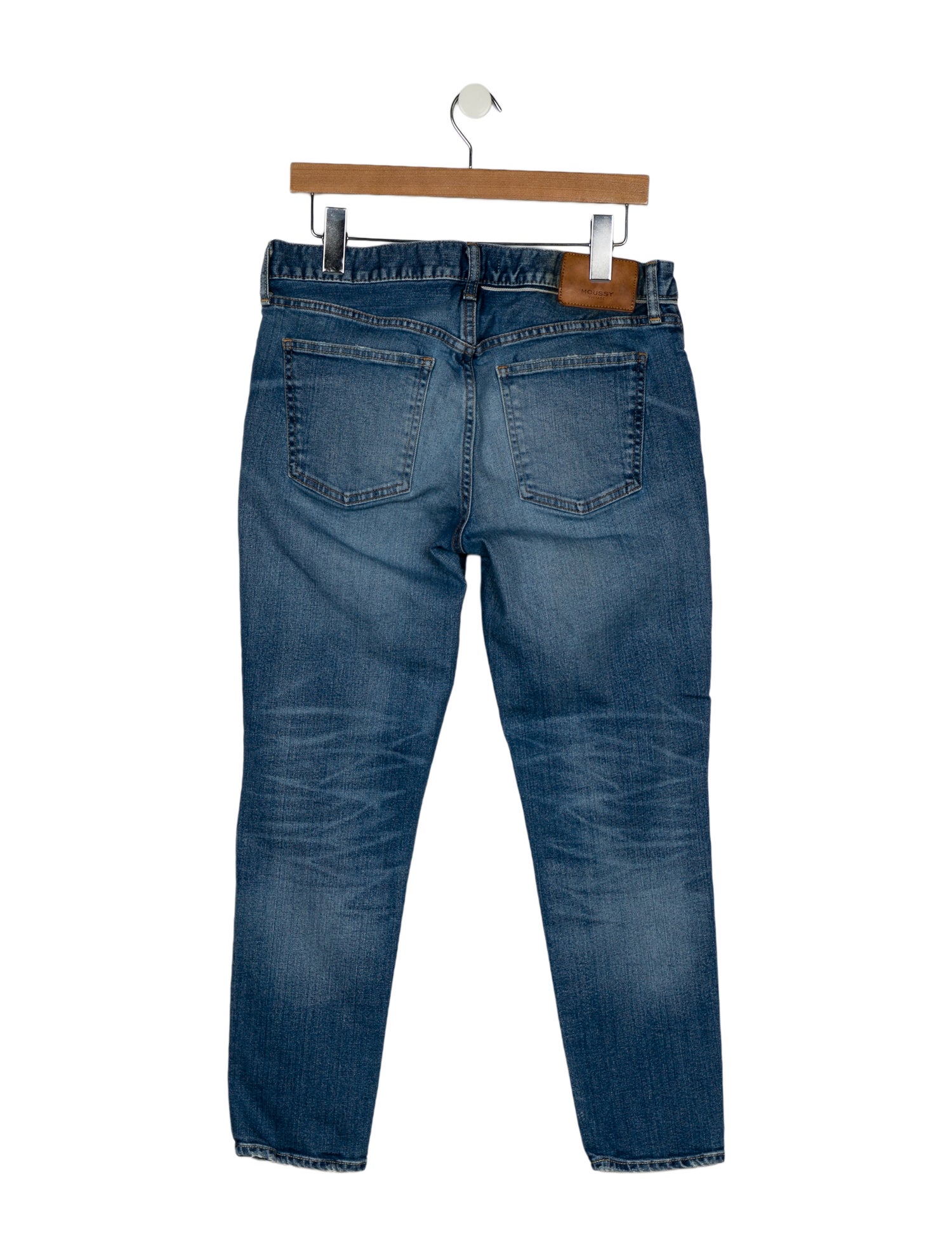 Moussy Mid-Rise Skinny Leg Jeans