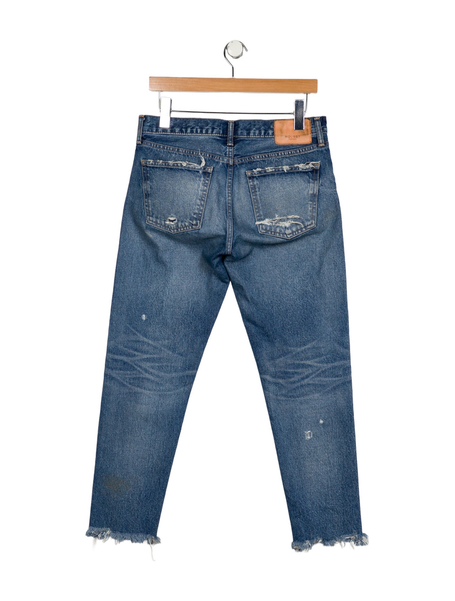 Moussy Mid-Rise Skinny Leg Jeans