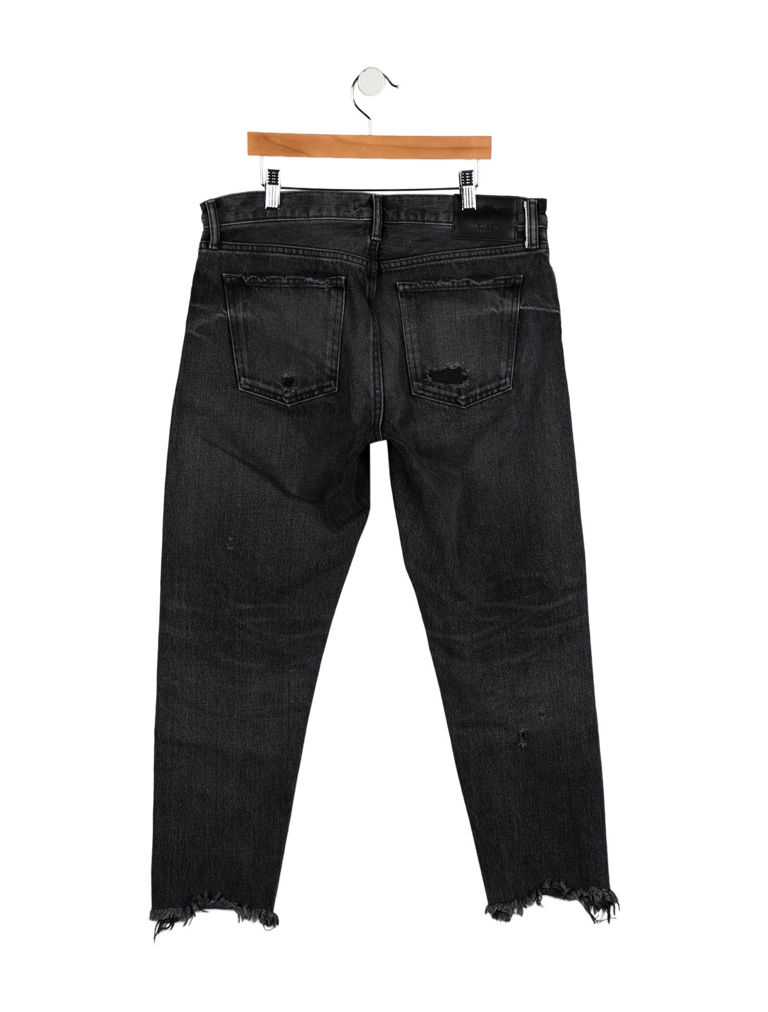 Moussy Vintage Mid-Rise Straight Leg Jeans