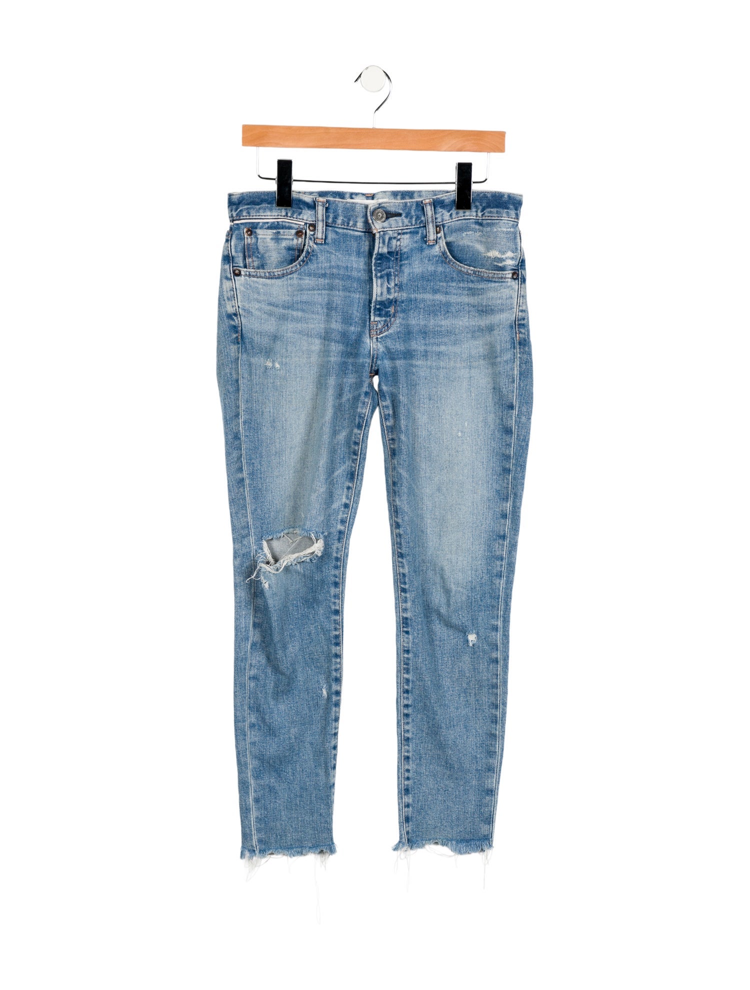 Moussy Mid-Rise Skinny Leg Jeans