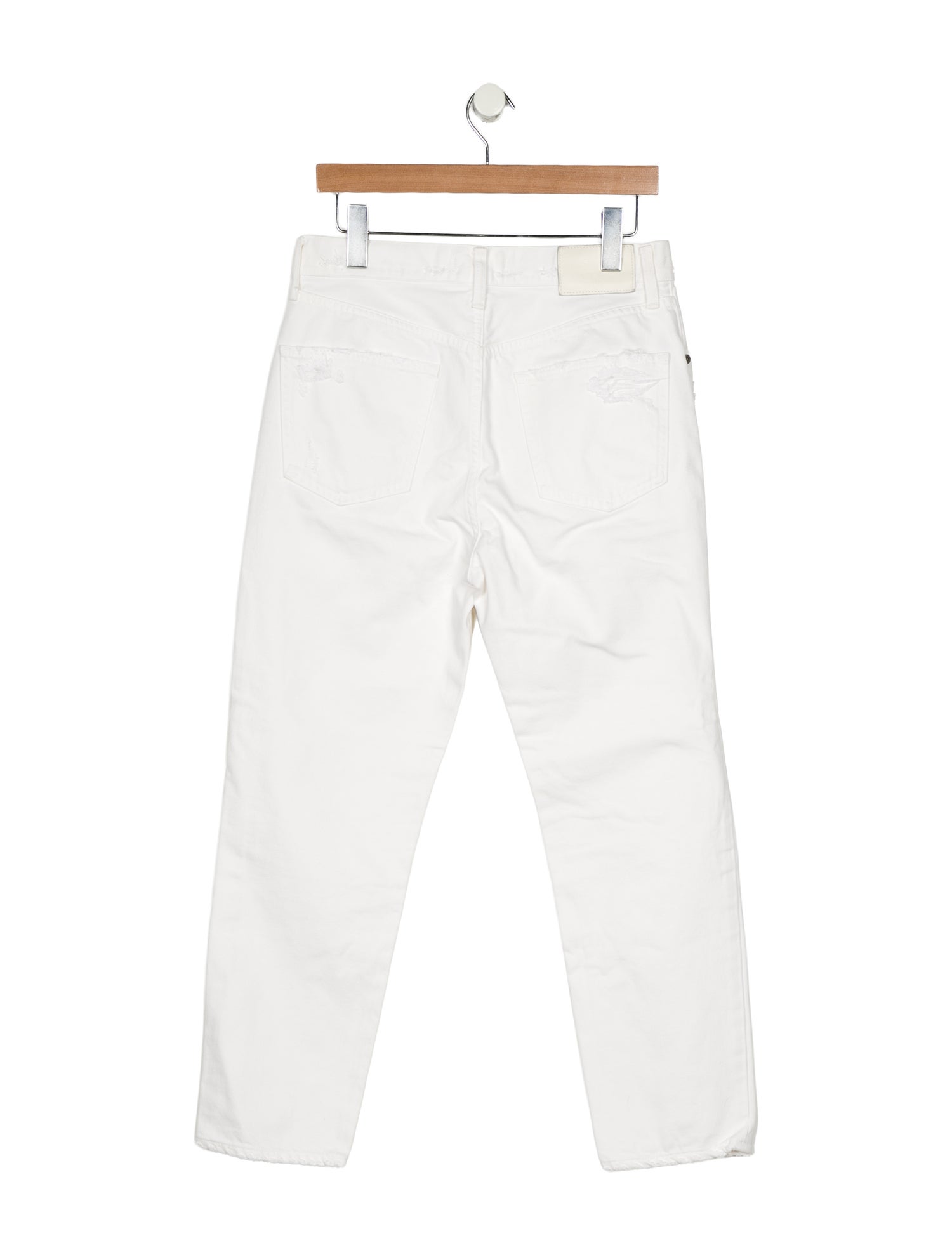 Moussy High-Rise Straight Leg Jeans