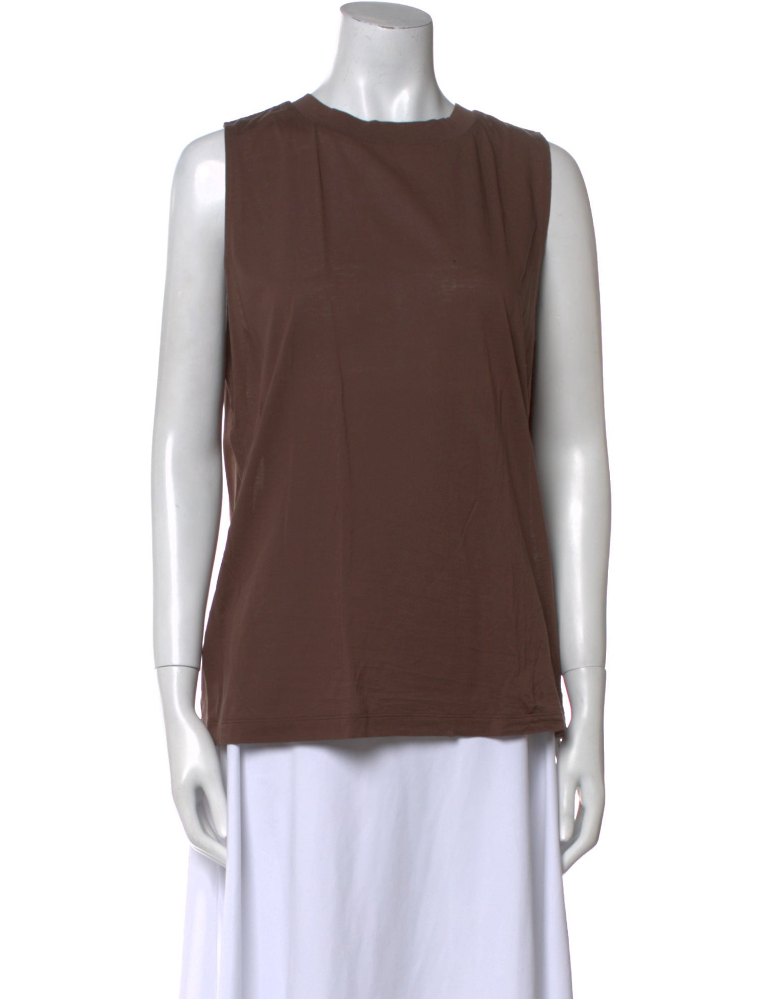 Moussy Crew Neck Sleeveless Top