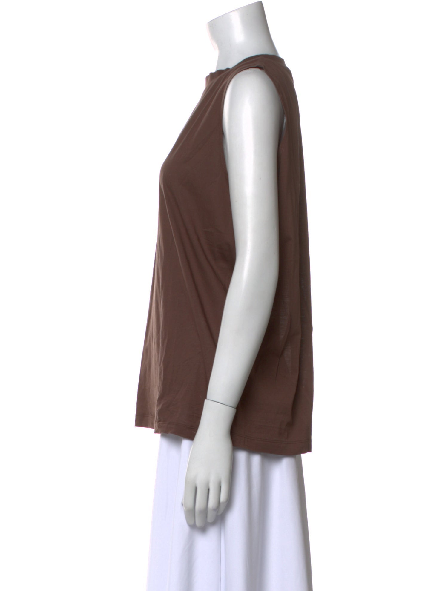 Moussy Crew Neck Sleeveless Top