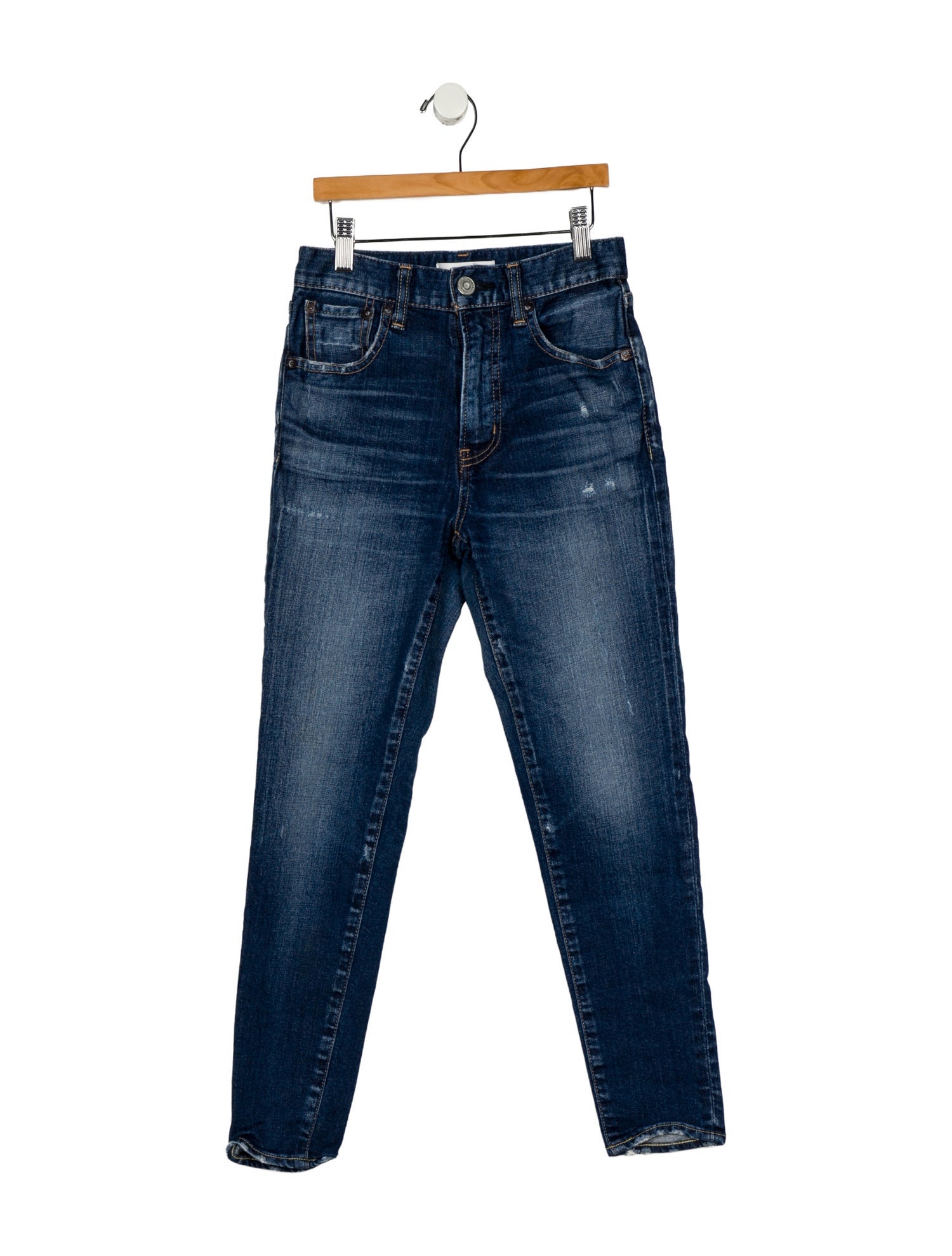 Moussy Mid-Rise Skinny Leg Jeans