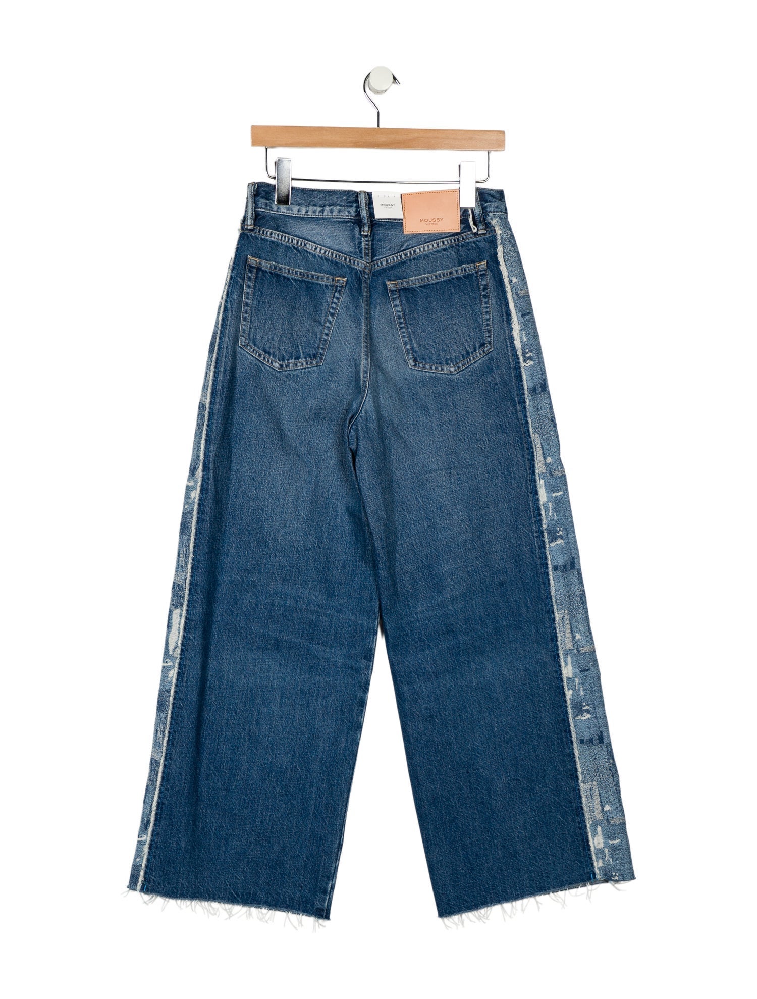 Moussy High-Rise Wide Leg Jeans