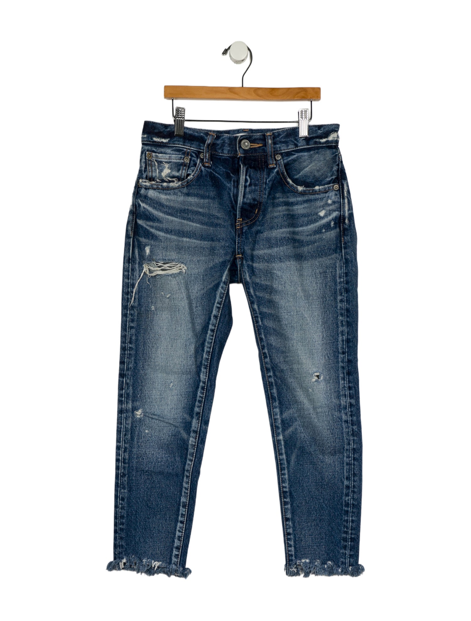 Moussy Mid-Rise Skinny Leg Jeans