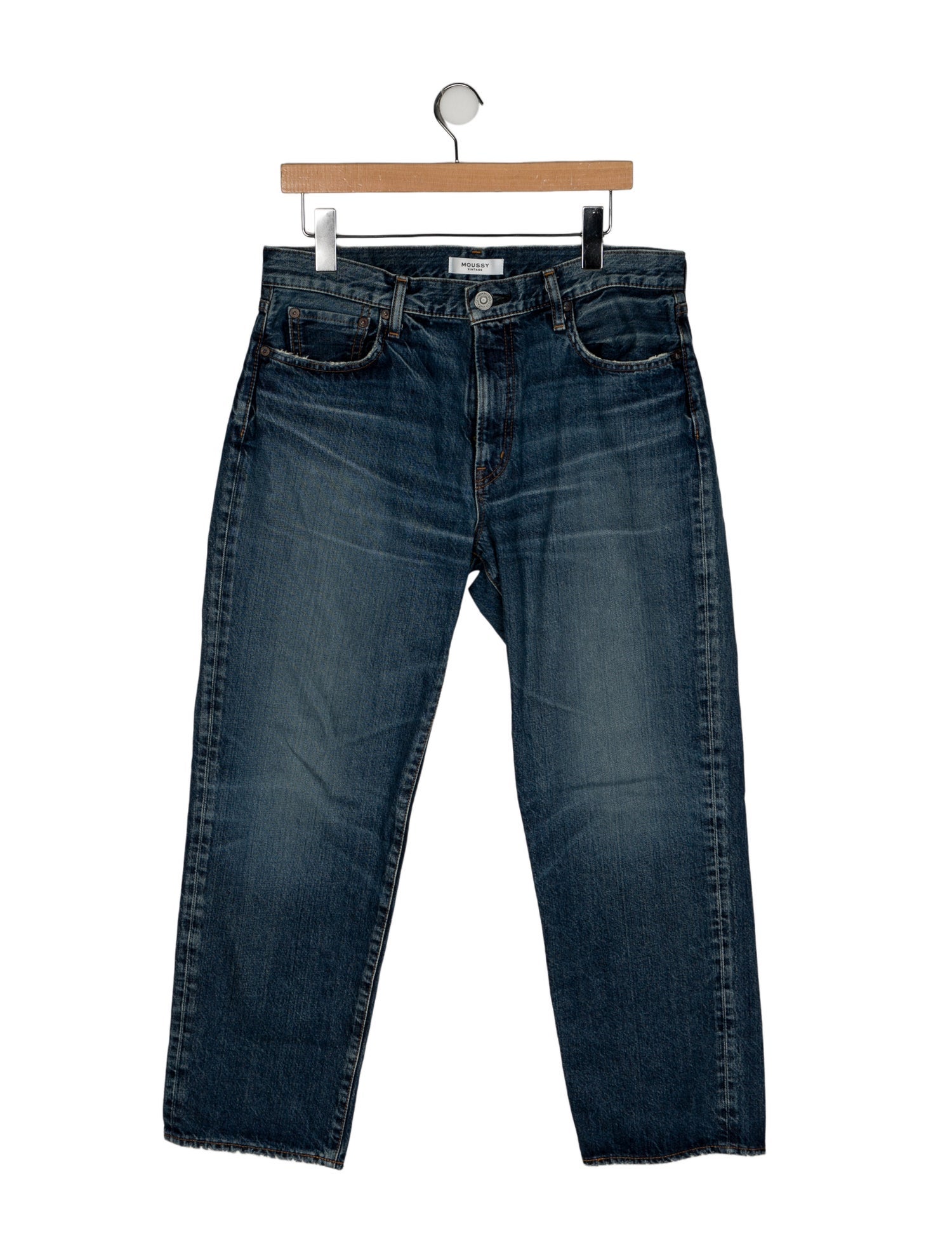 Moussy High-Rise Wide Leg Jeans