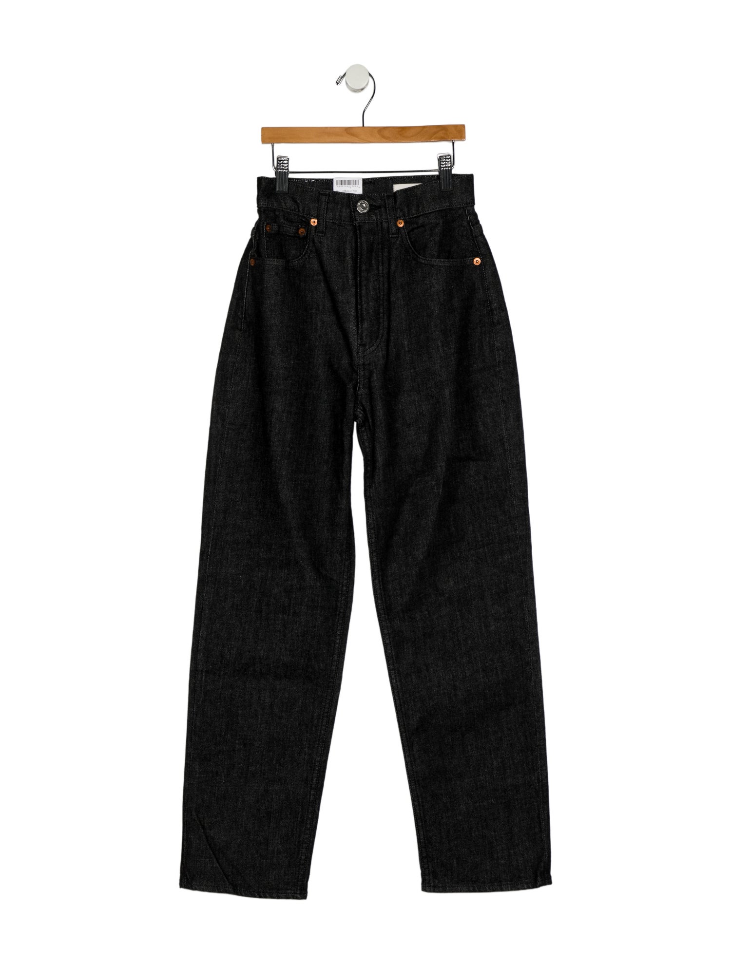 Moussy High-Rise Straight Leg Jeans w/ Tags