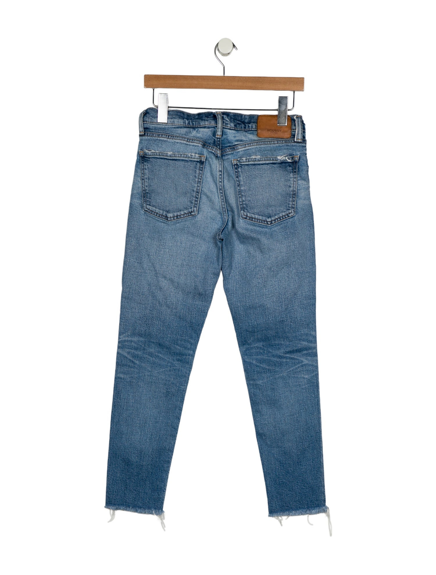 Moussy Mid-Rise Skinny Leg Jeans