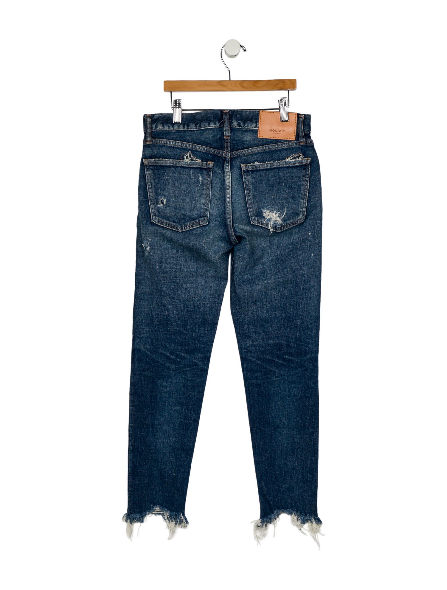 Moussy Mid-Rise Skinny Leg Jeans