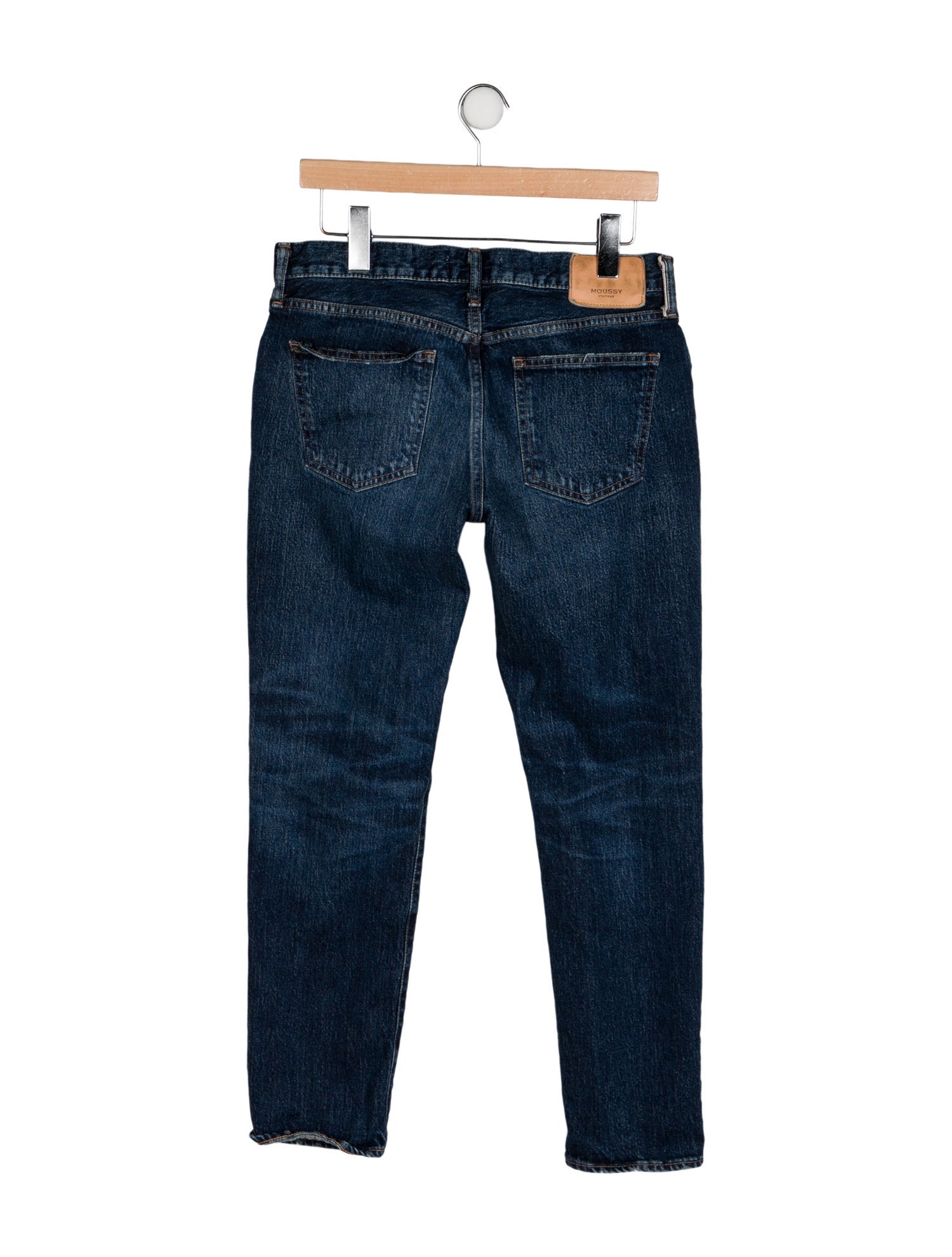 Moussy Mid-Rise Straight Leg Jeans