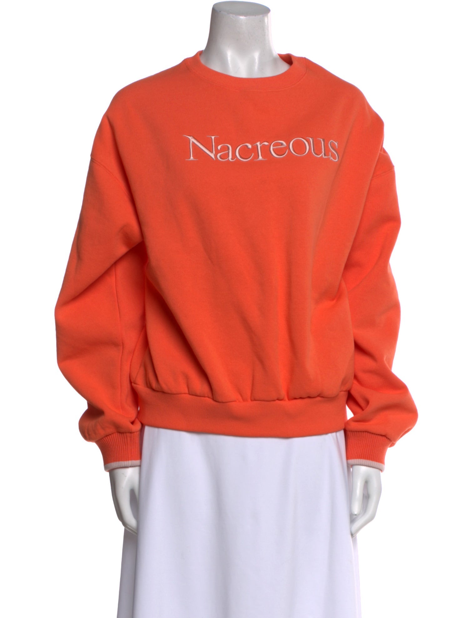 Moussy Graphic Print Crew Neck Sweater