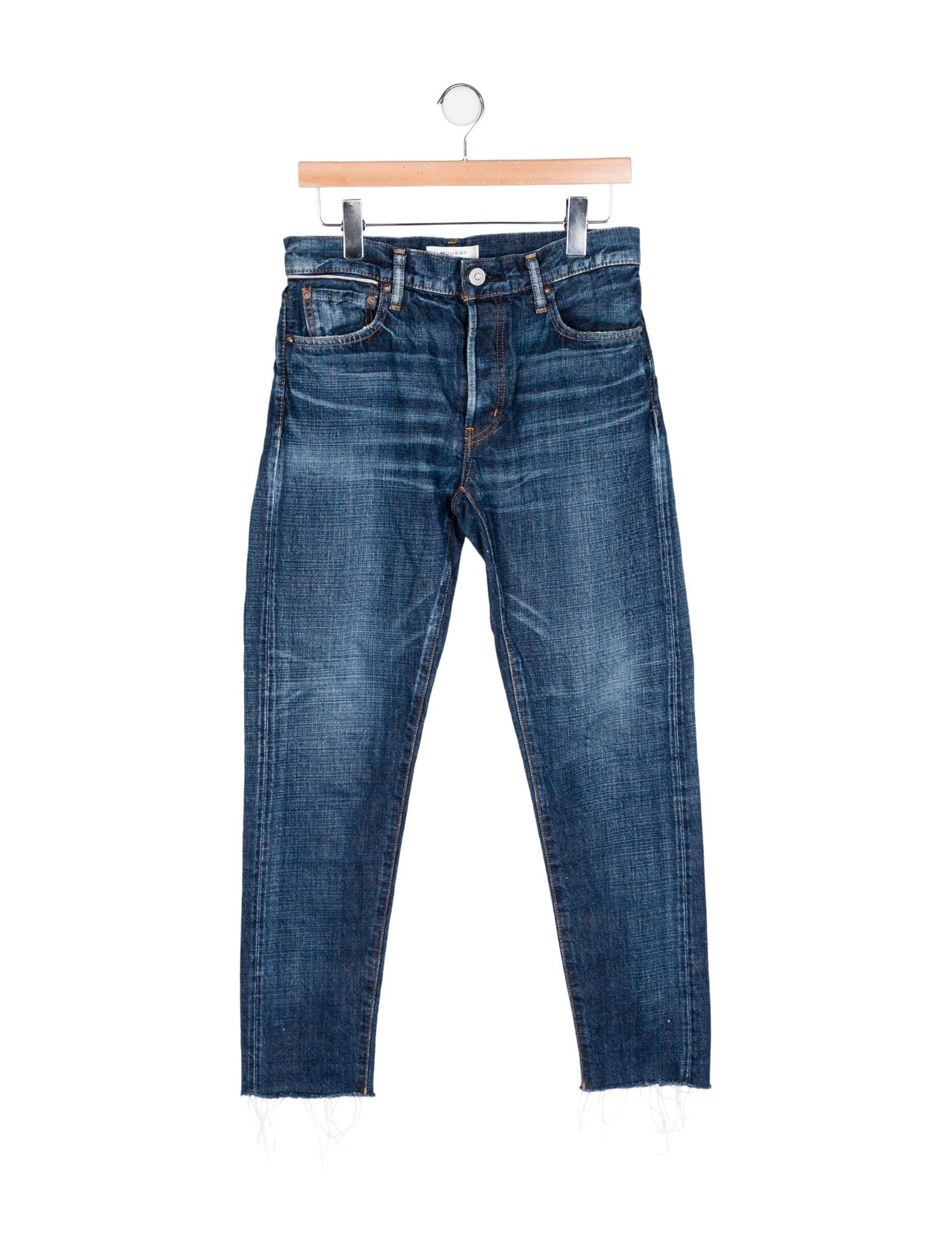 Moussy Mid-Rise Skinny Leg Jeans