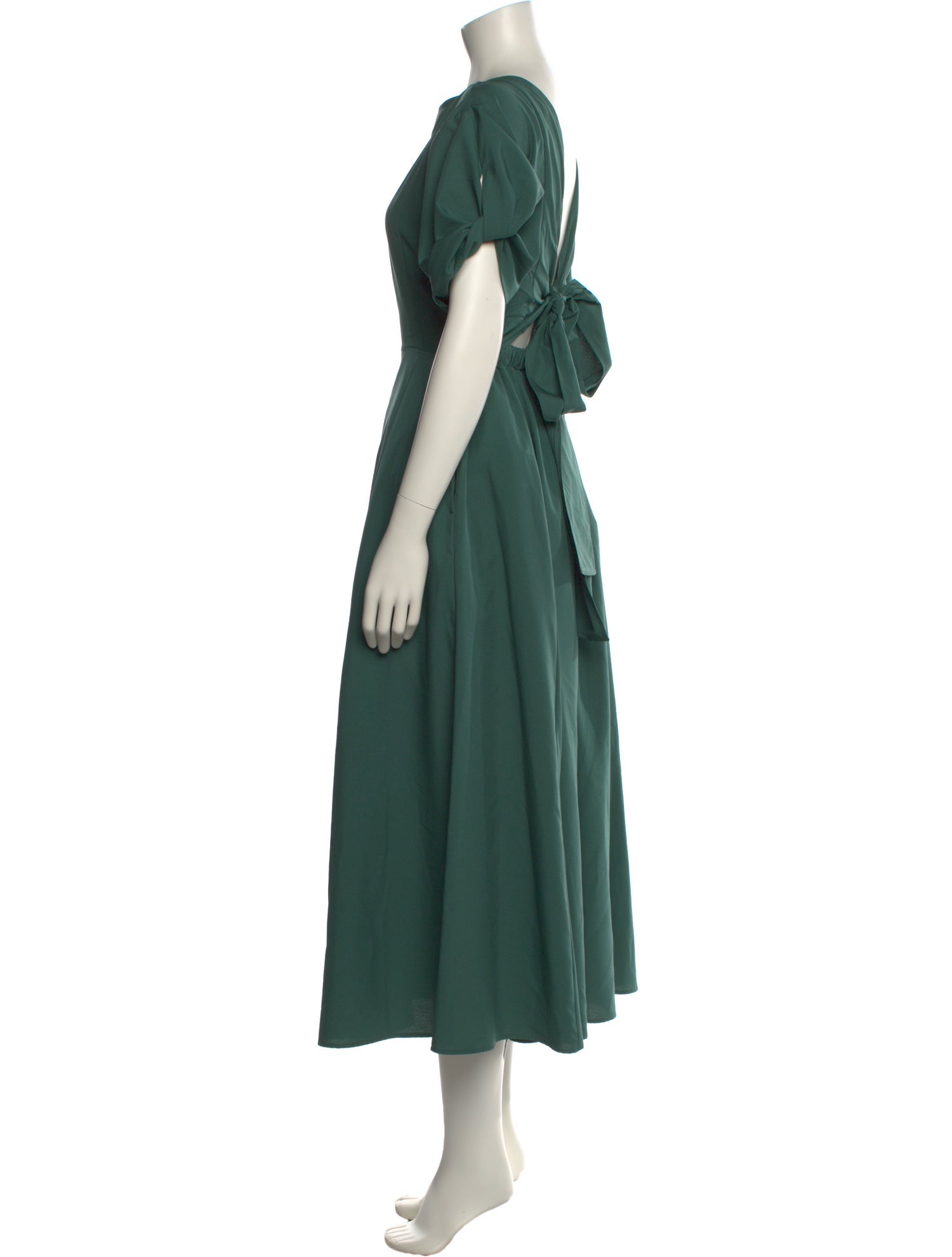 Moussy Bateau Neckline Long Dress