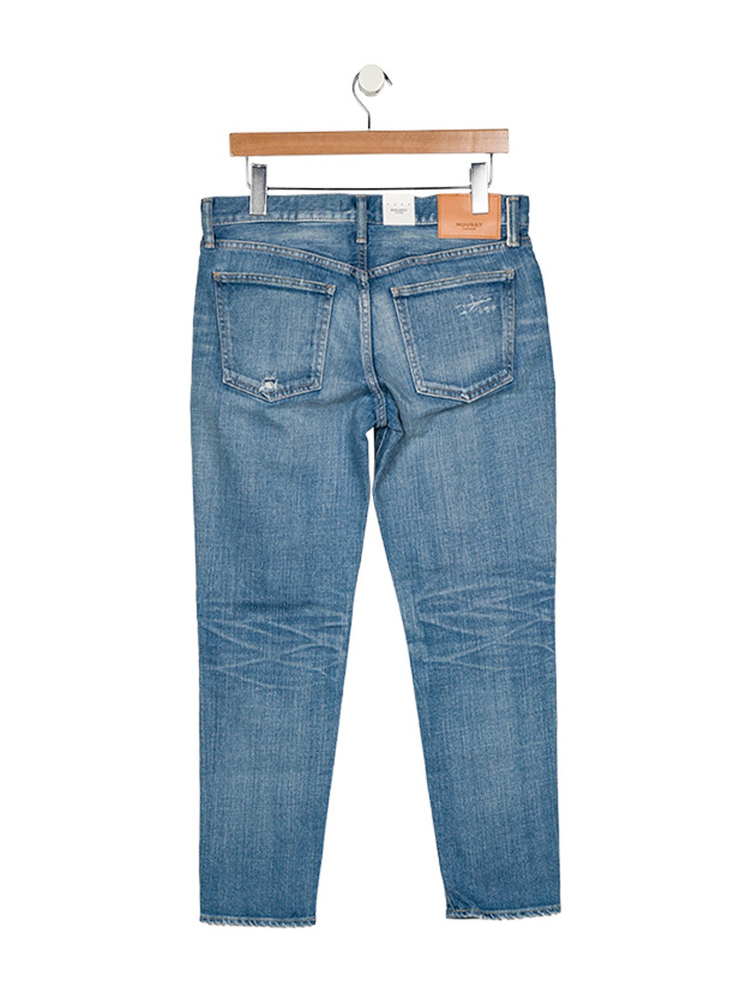 Moussy Mid-Rise Straight Leg Jeans w/ Tags
