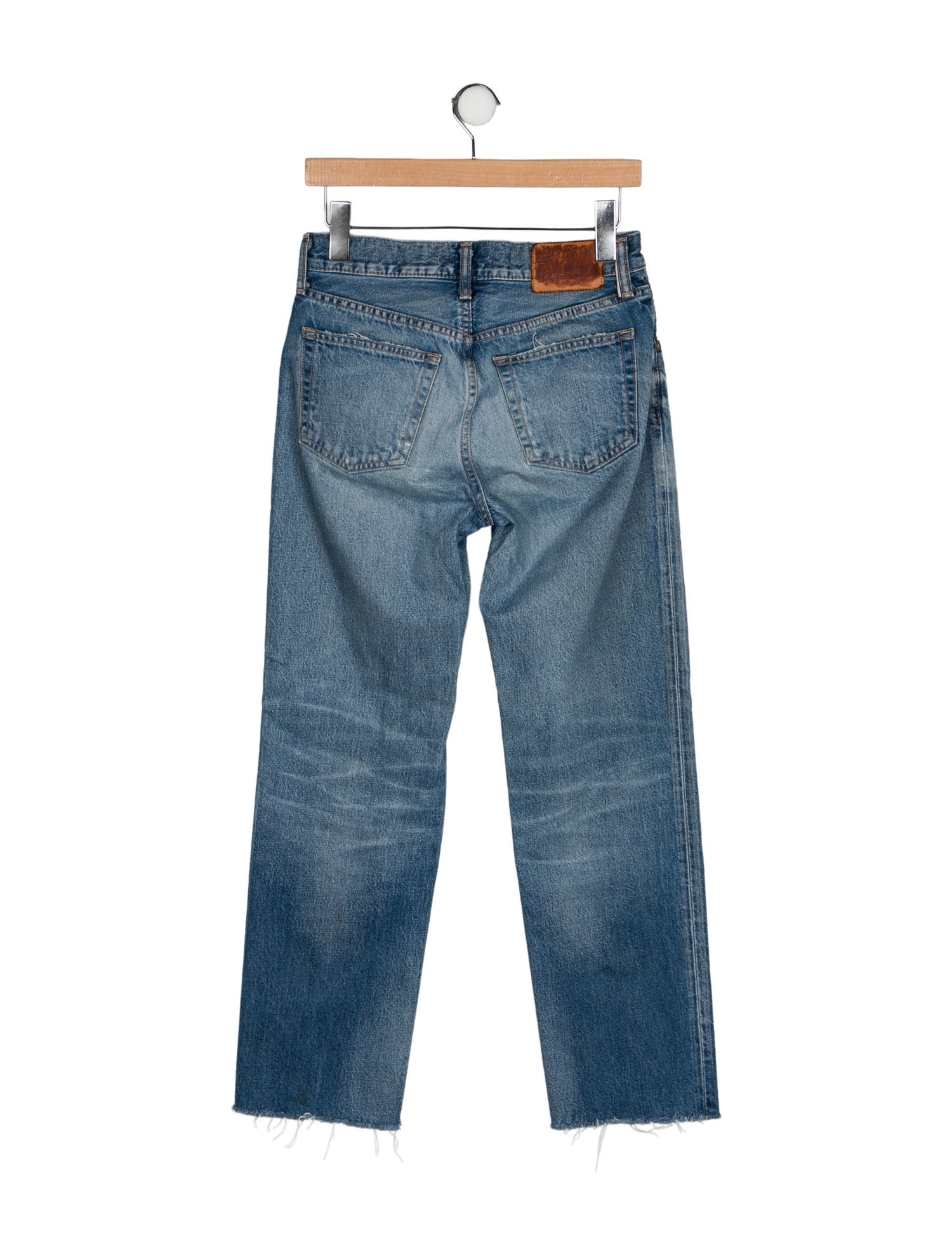 Moussy Mid-Rise Straight Leg Jeans