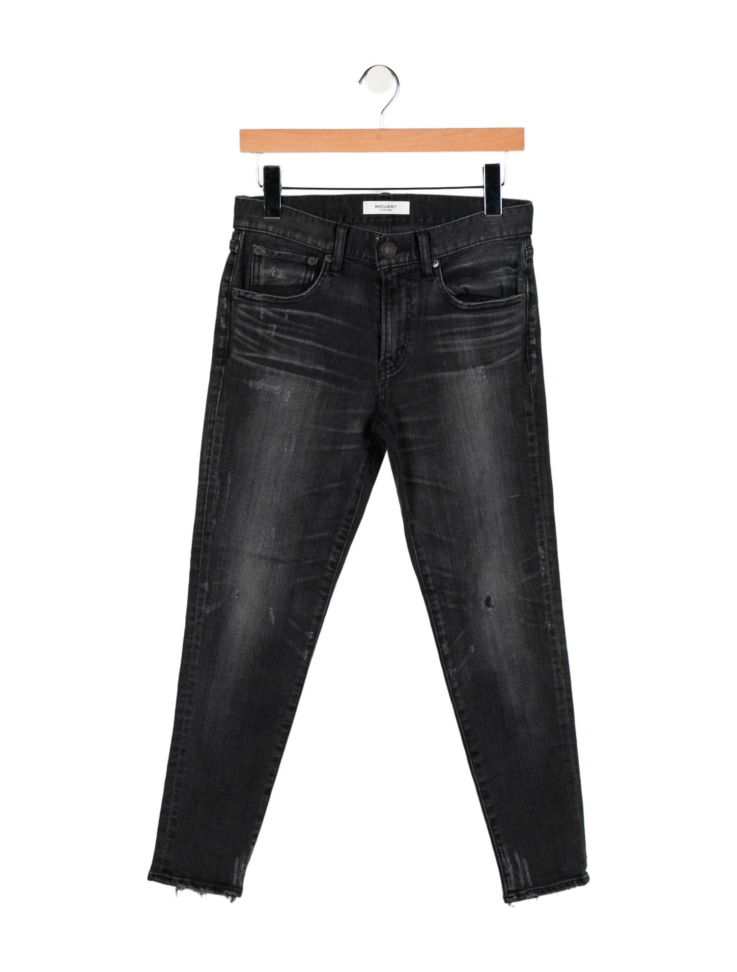 Moussy Mid-Rise Skinny Leg Jeans