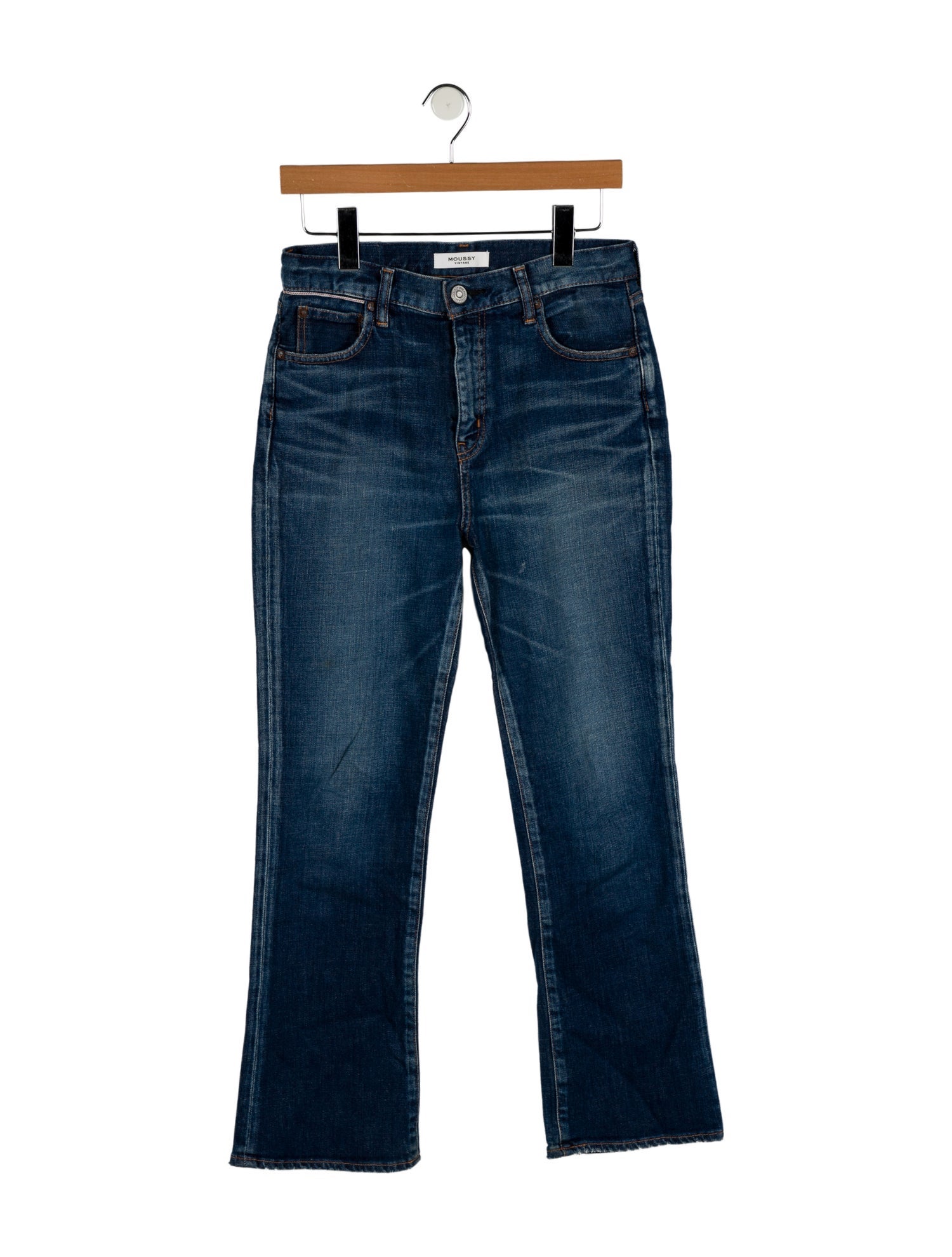 Moussy High-Rise Flared Jeans