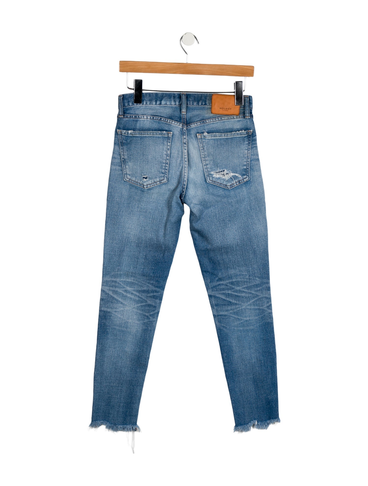 Moussy Mid-Rise Skinny Leg Jeans