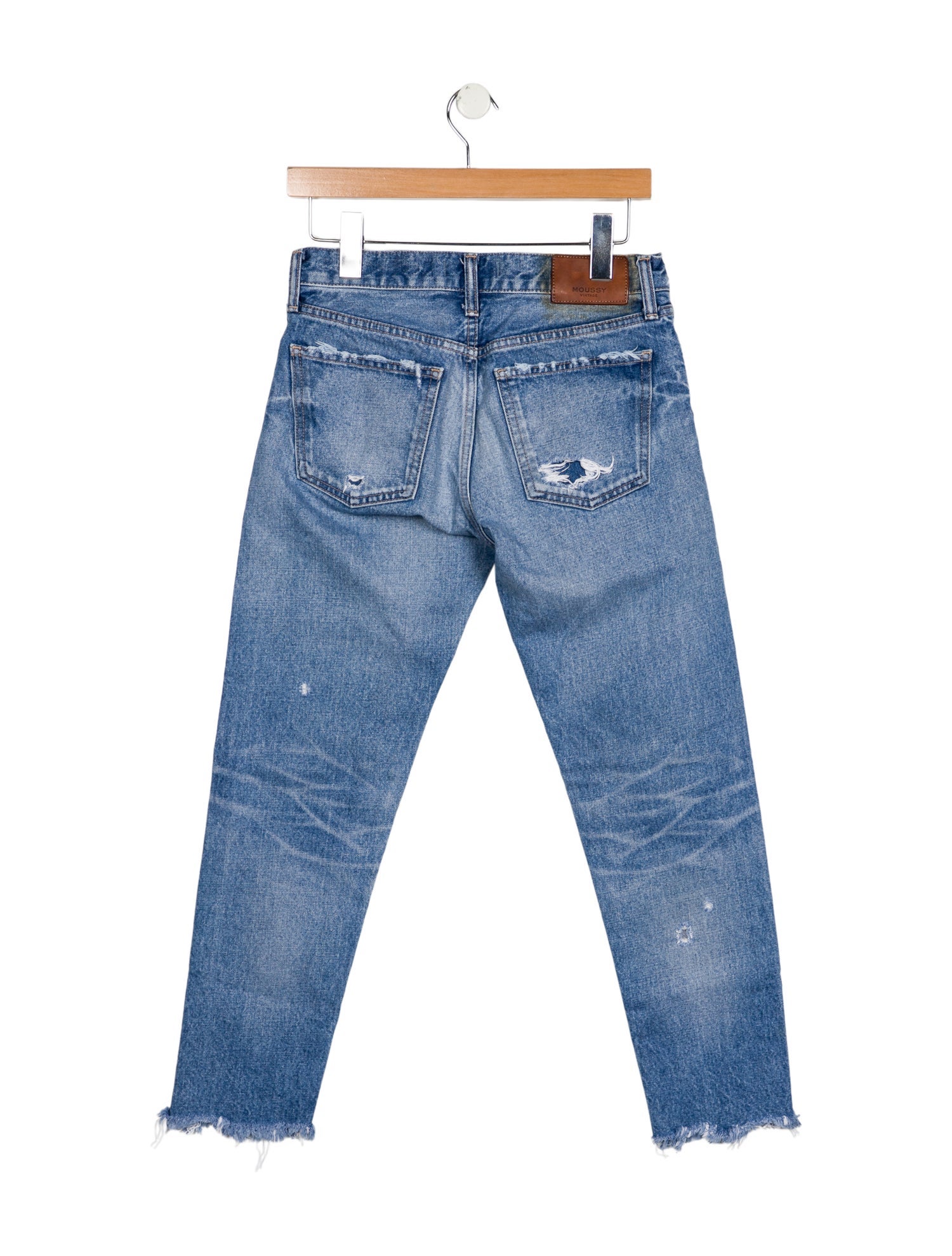 Moussy Mid-Rise Skinny Leg Jeans