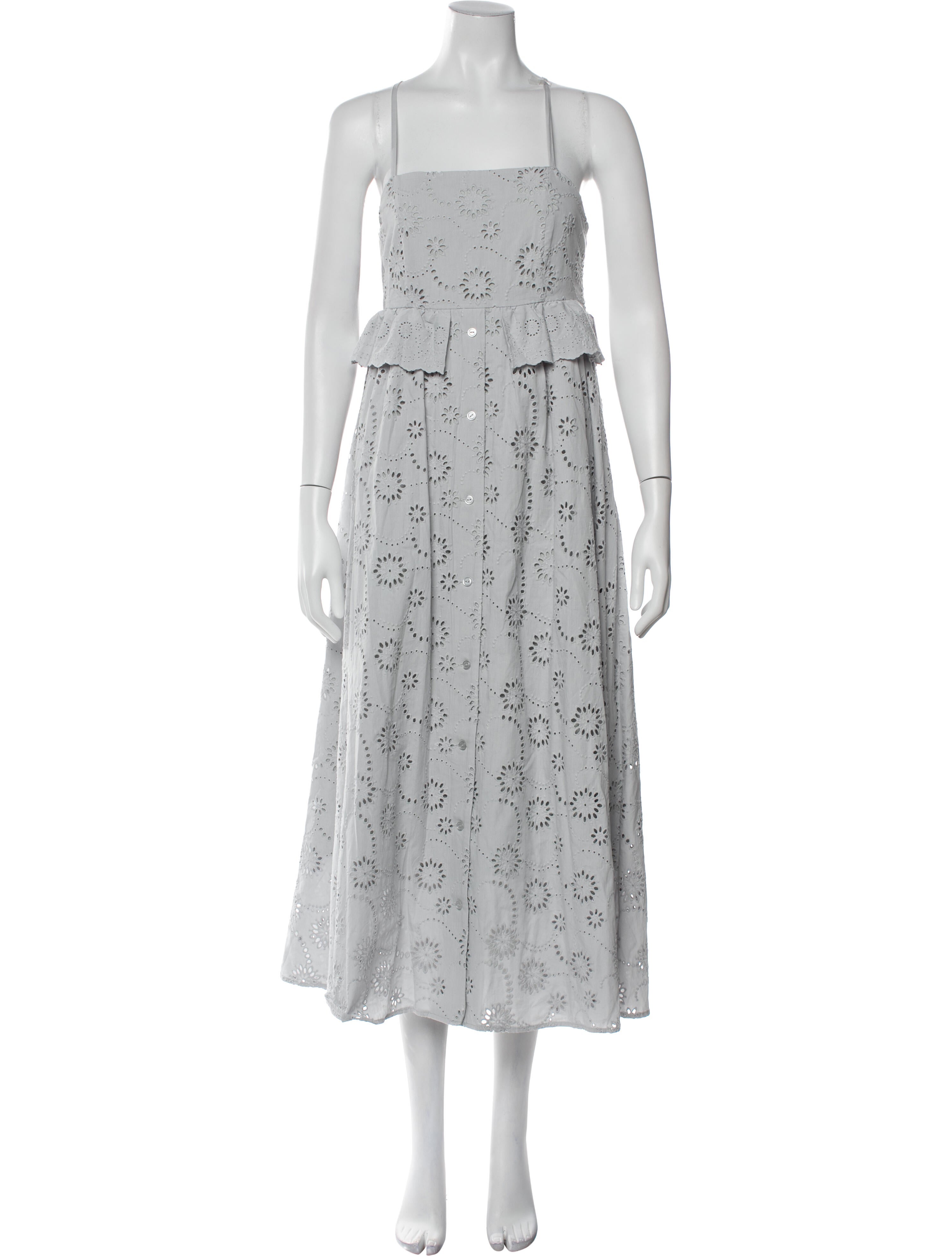 Moussy Square Neckline Long Dress