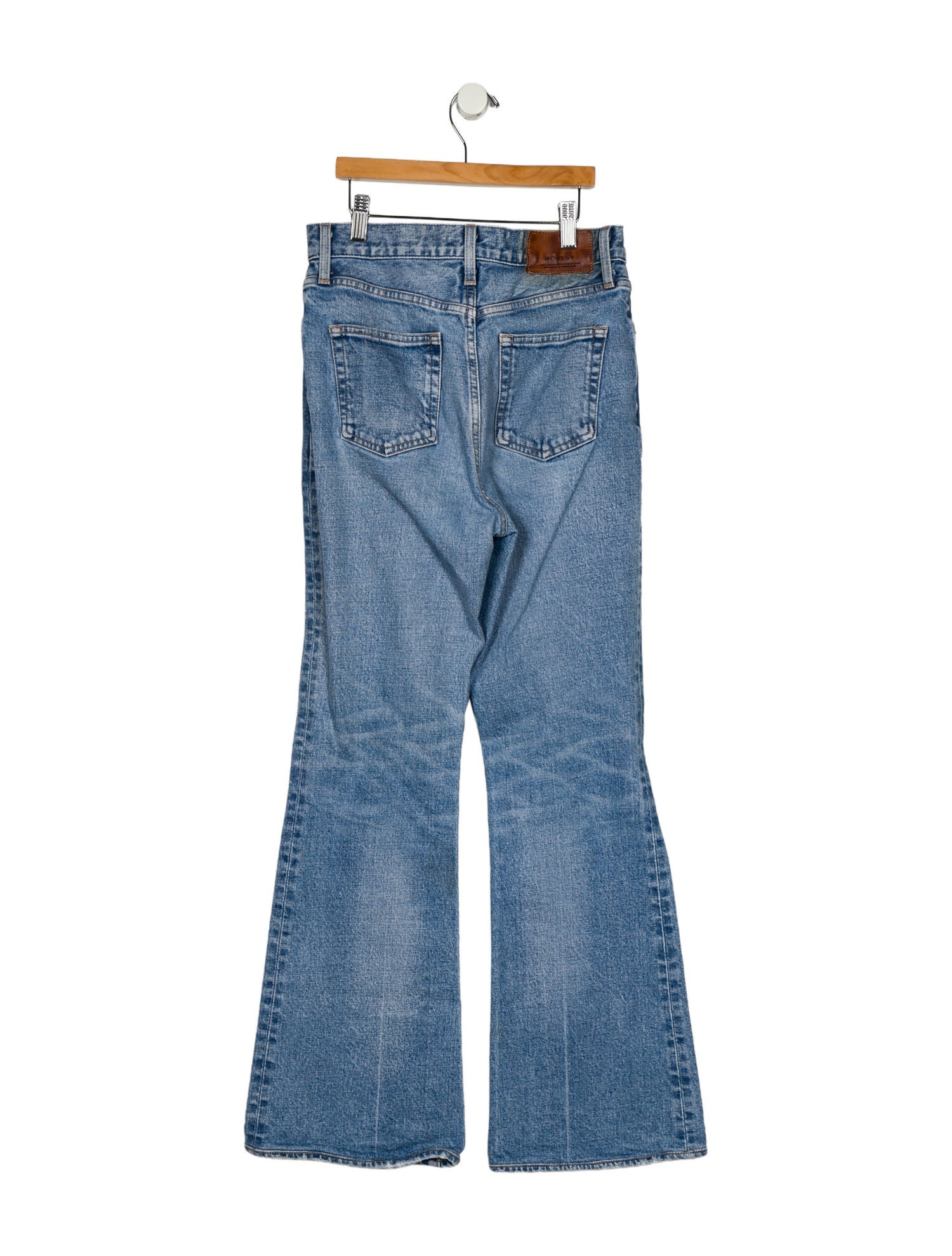 Moussy High-Rise Wide Leg Jeans