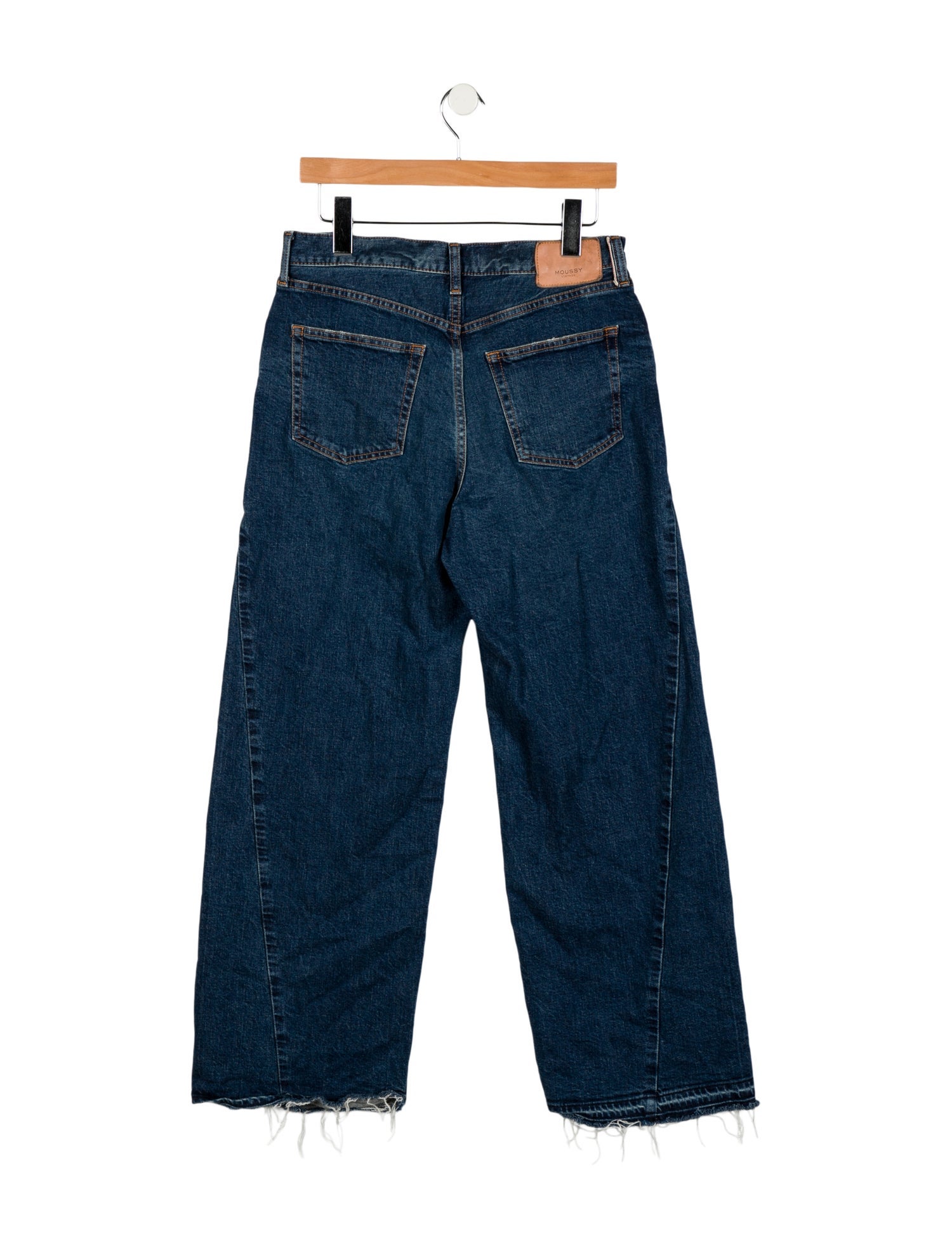 Moussy High-Rise Wide Leg Jeans