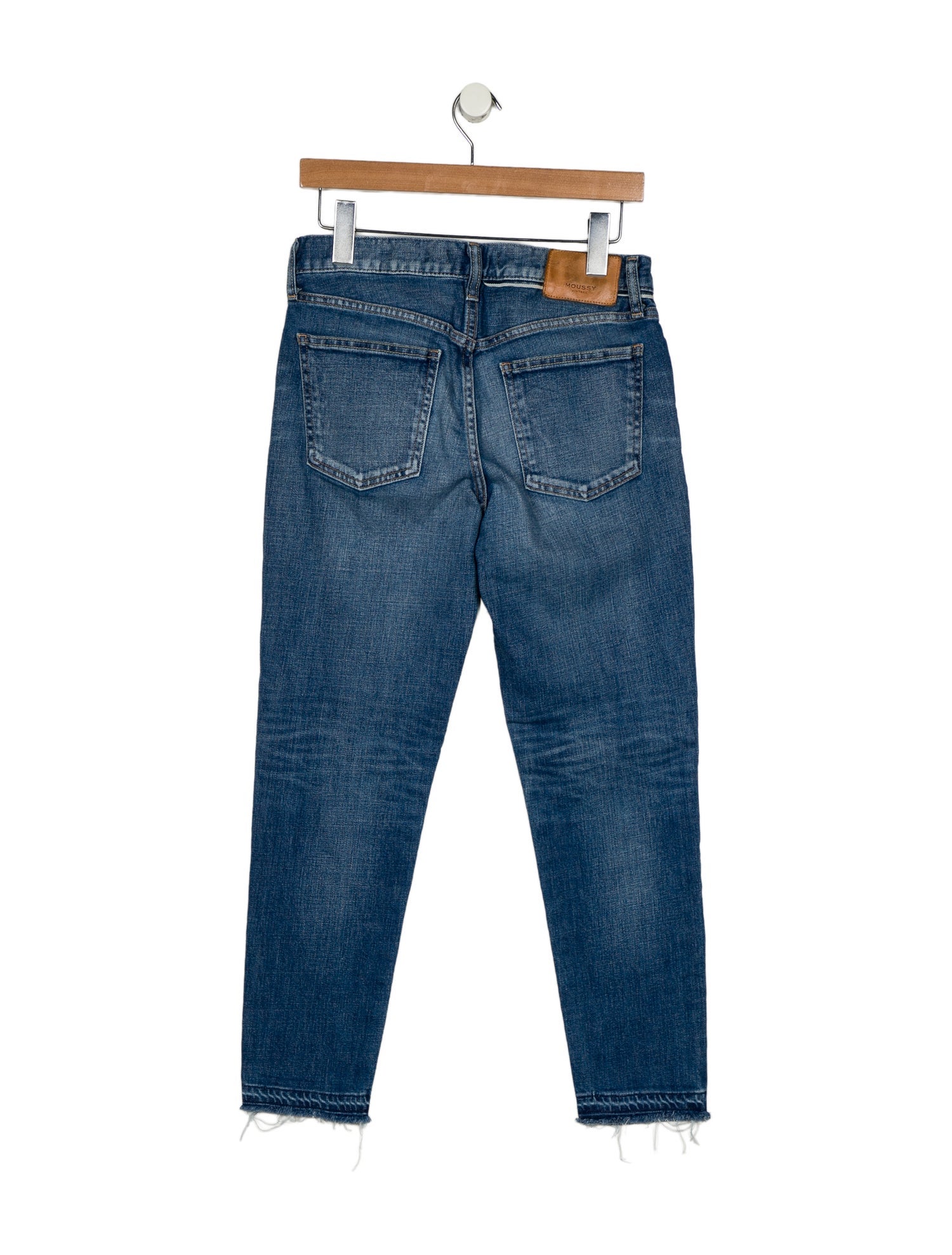 Moussy Low-Rise Skinny Leg Jeans