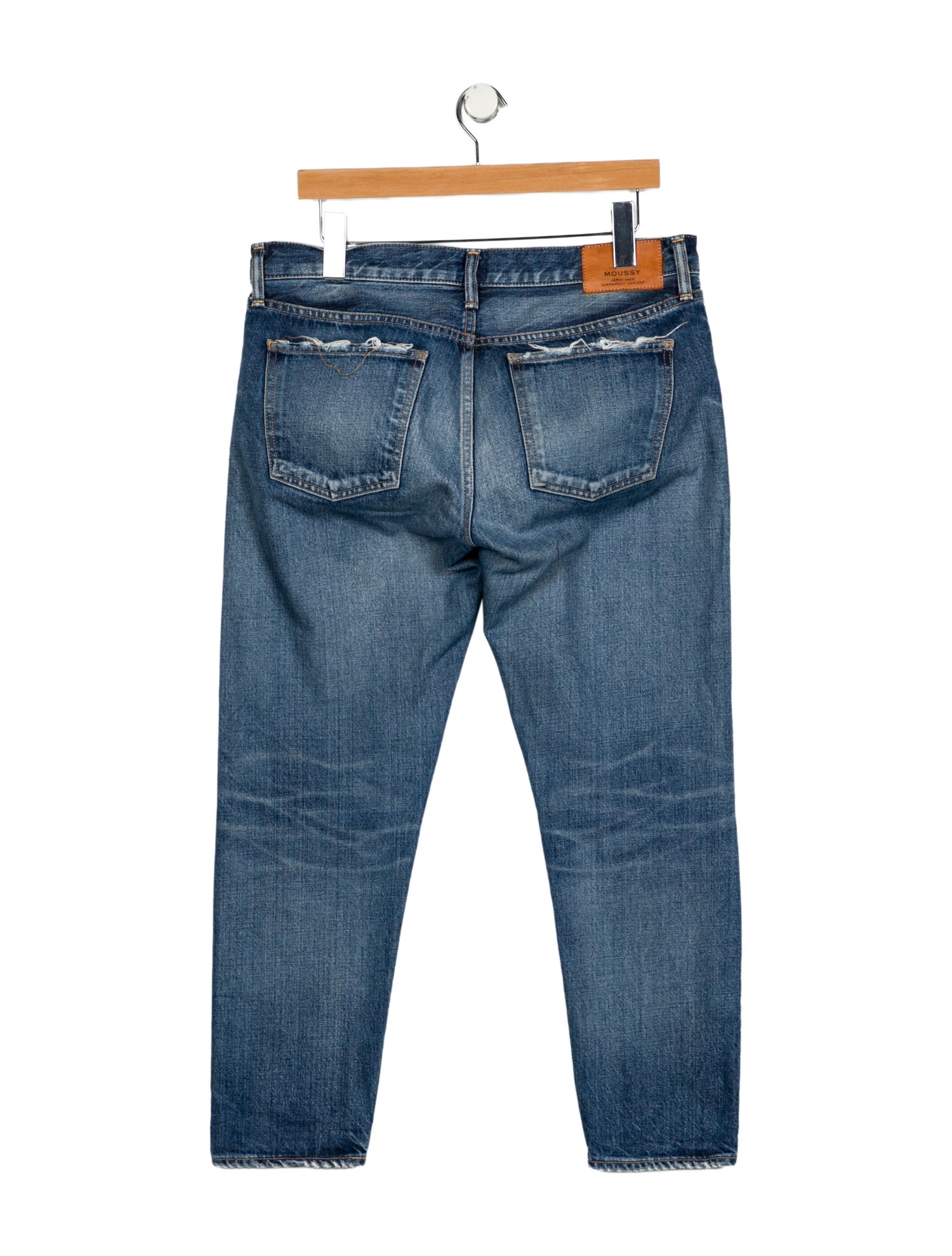 Moussy Mid-Rise Straight Leg Jeans