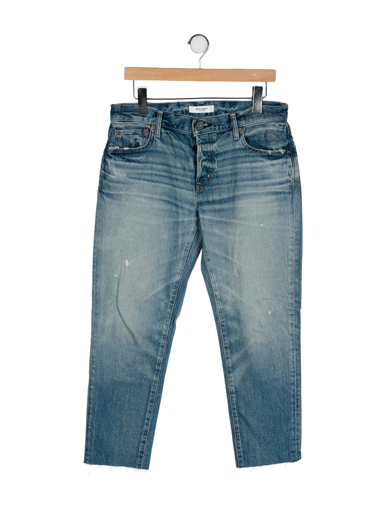 Moussy Mid-Rise Skinny Leg Jeans