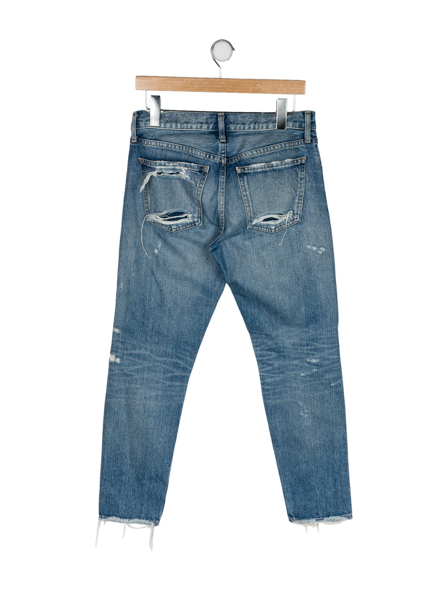 Moussy Mid-Rise Skinny Leg Jeans