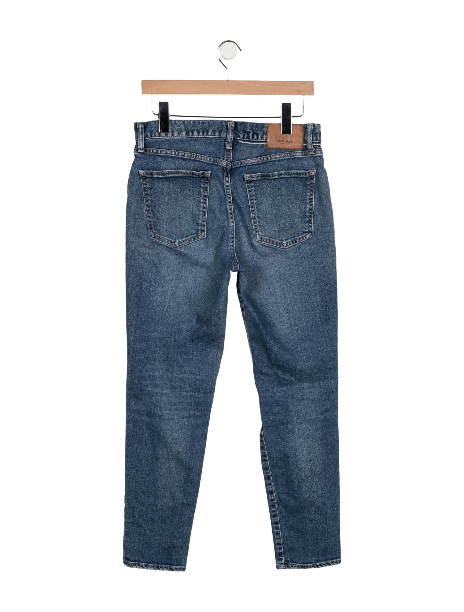 Moussy Mid-Rise Skinny Leg Jeans