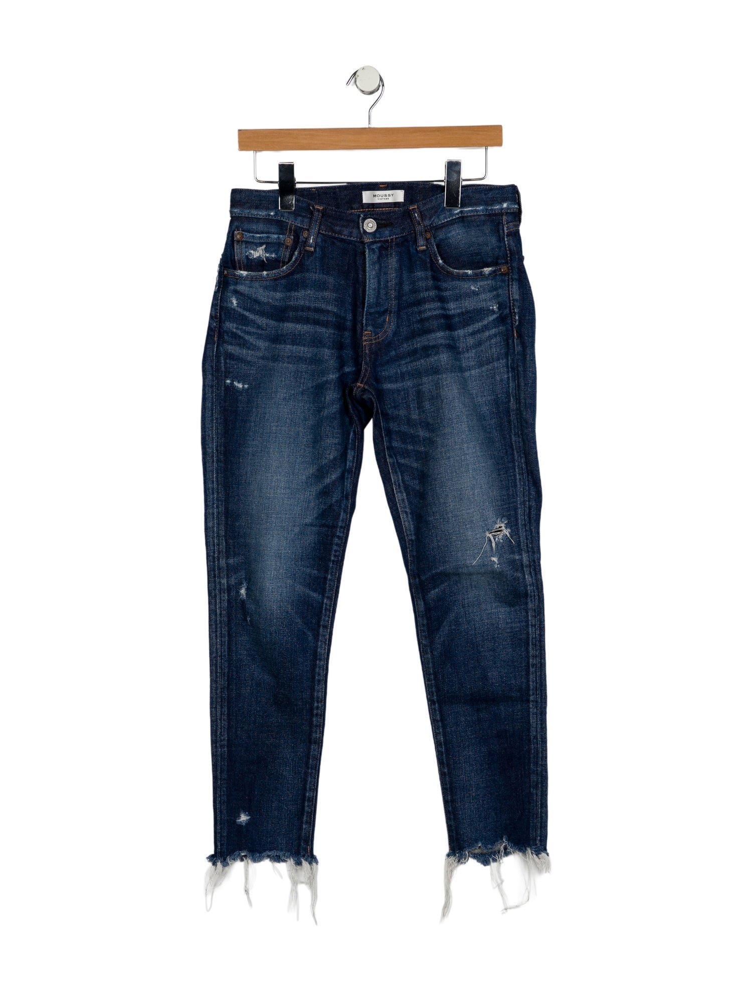 Moussy Mid-Rise Skinny Leg Jeans