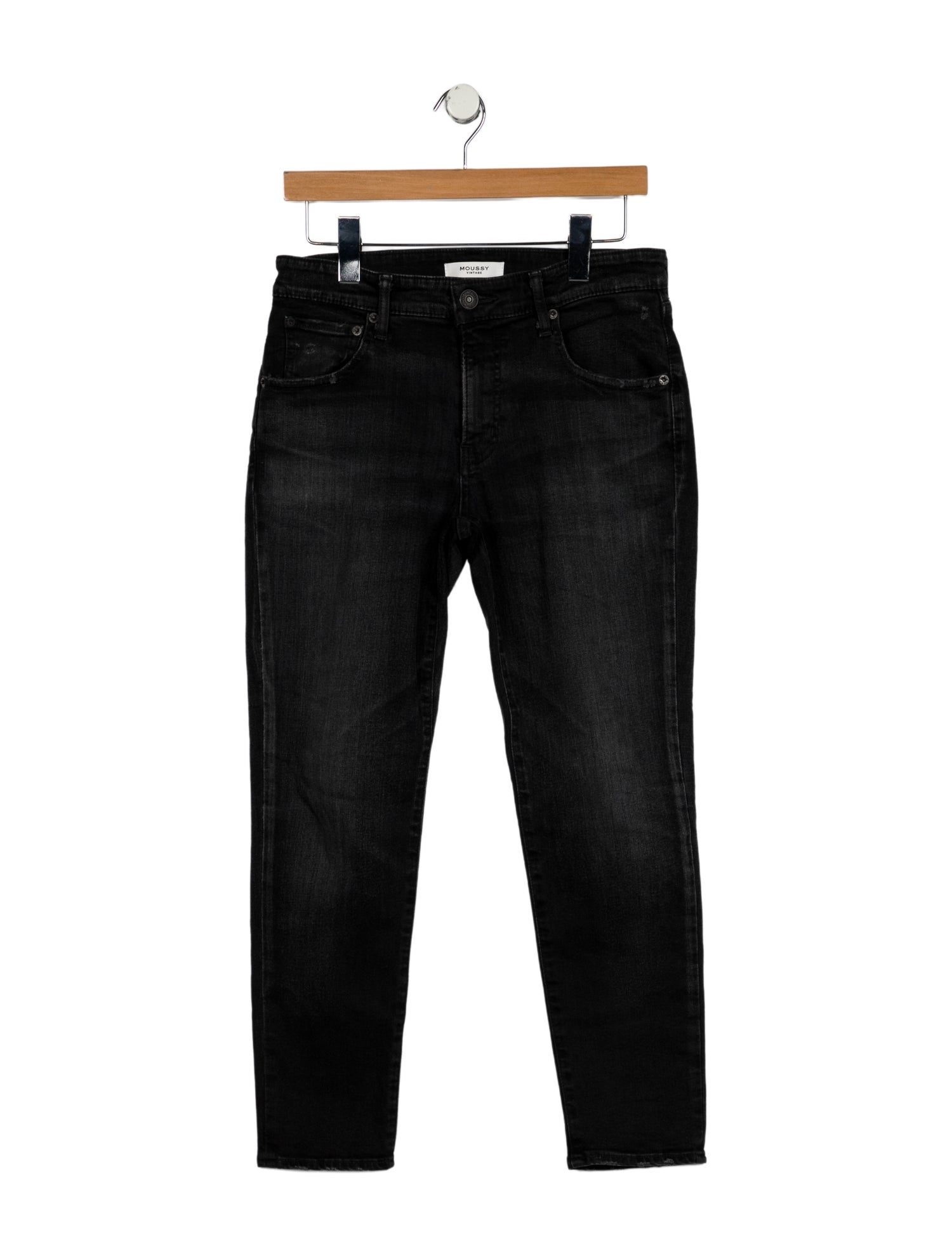 Moussy Mid-Rise Skinny Leg Jeans