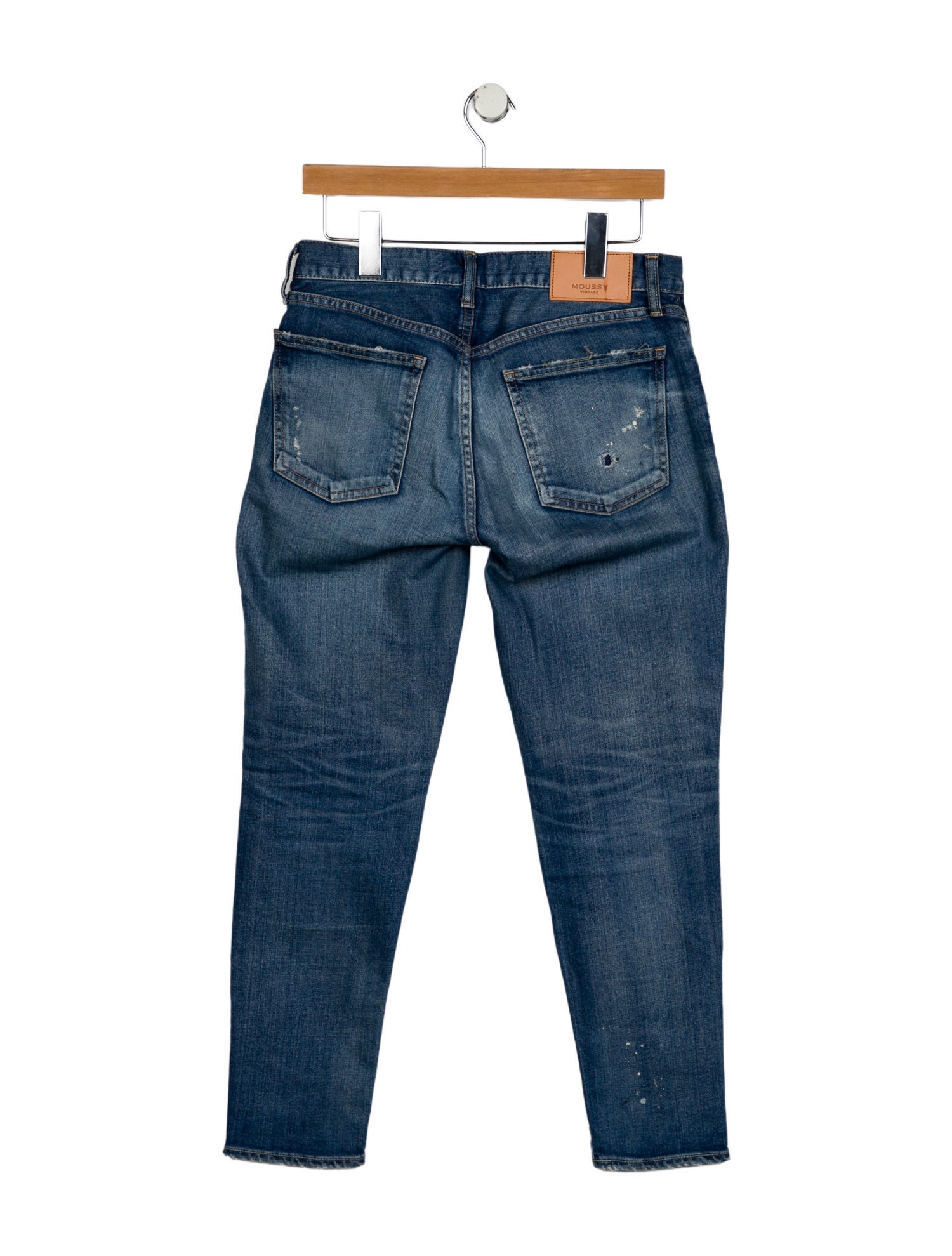 Moussy Mid-Rise Skinny Leg Jeans