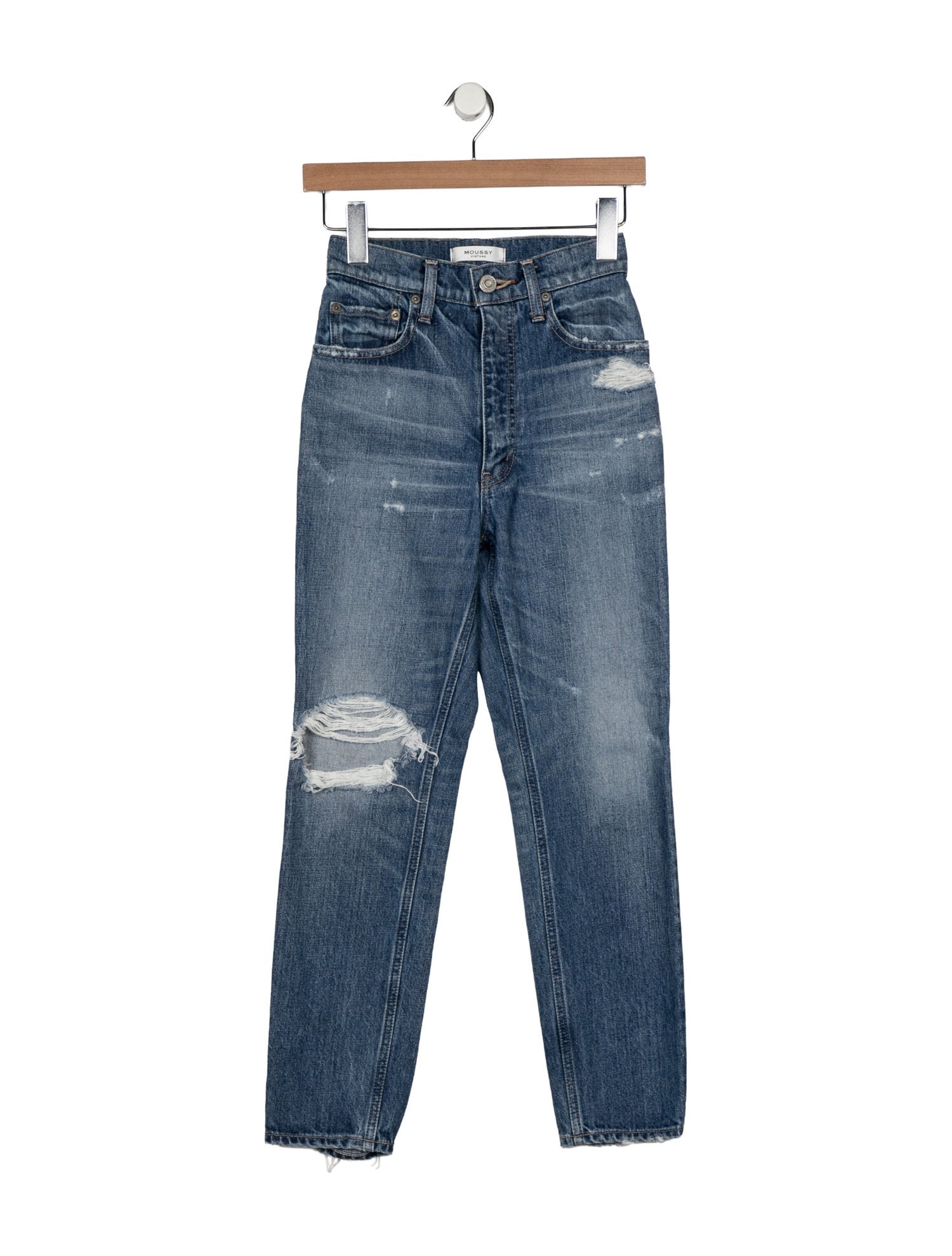 Moussy High-Rise Skinny Leg Jeans