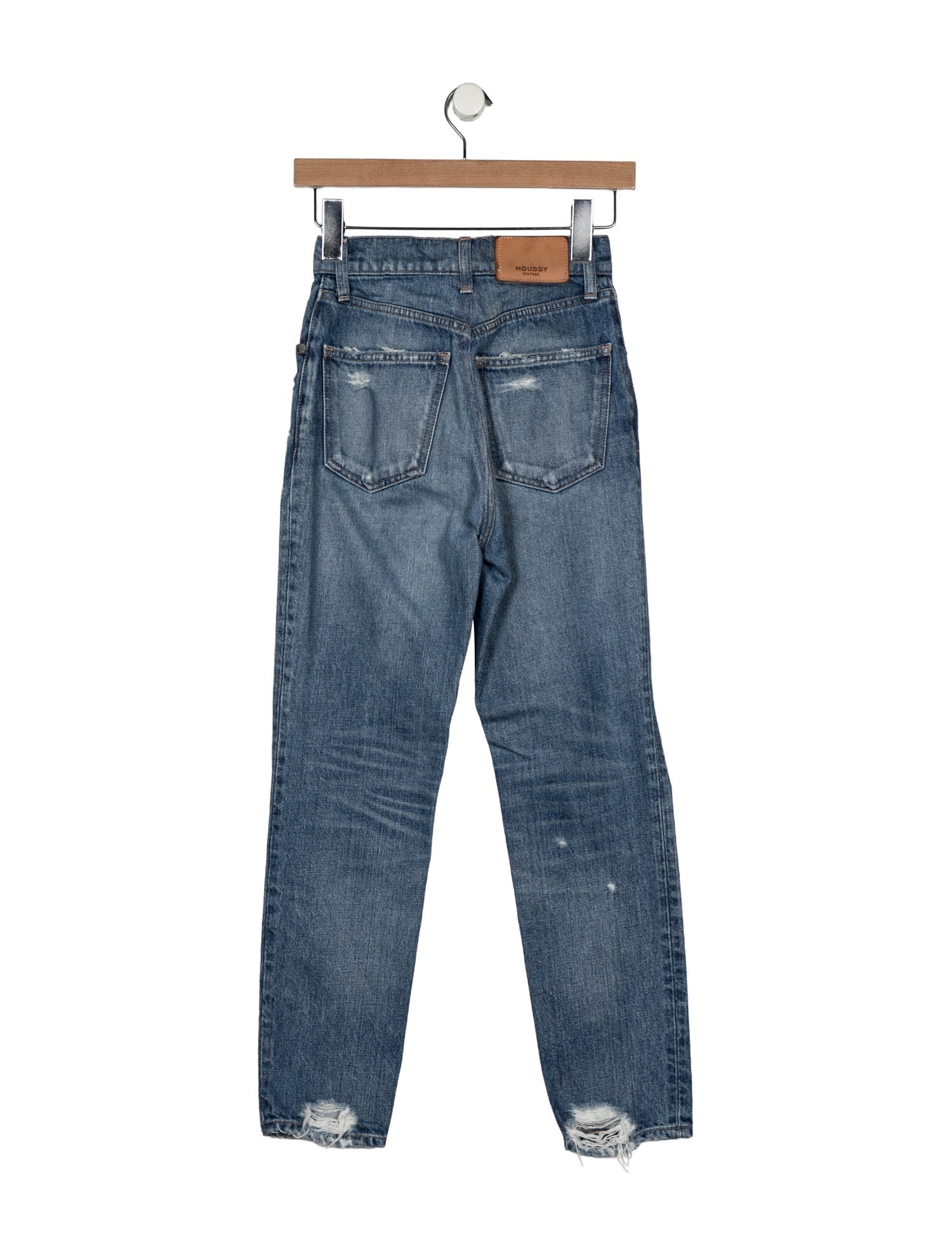 Moussy High-Rise Skinny Leg Jeans