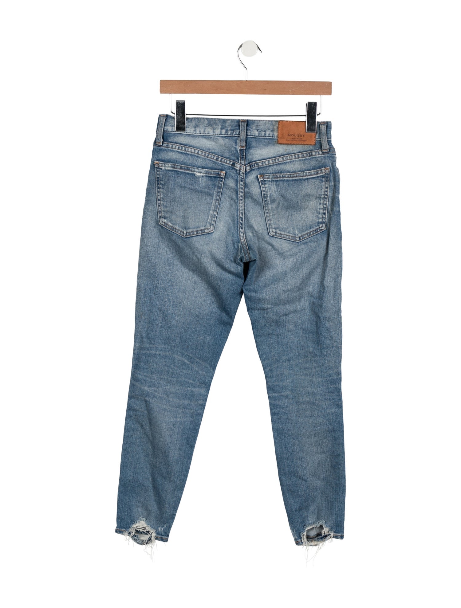 Moussy High-Rise Skinny Leg Jeans