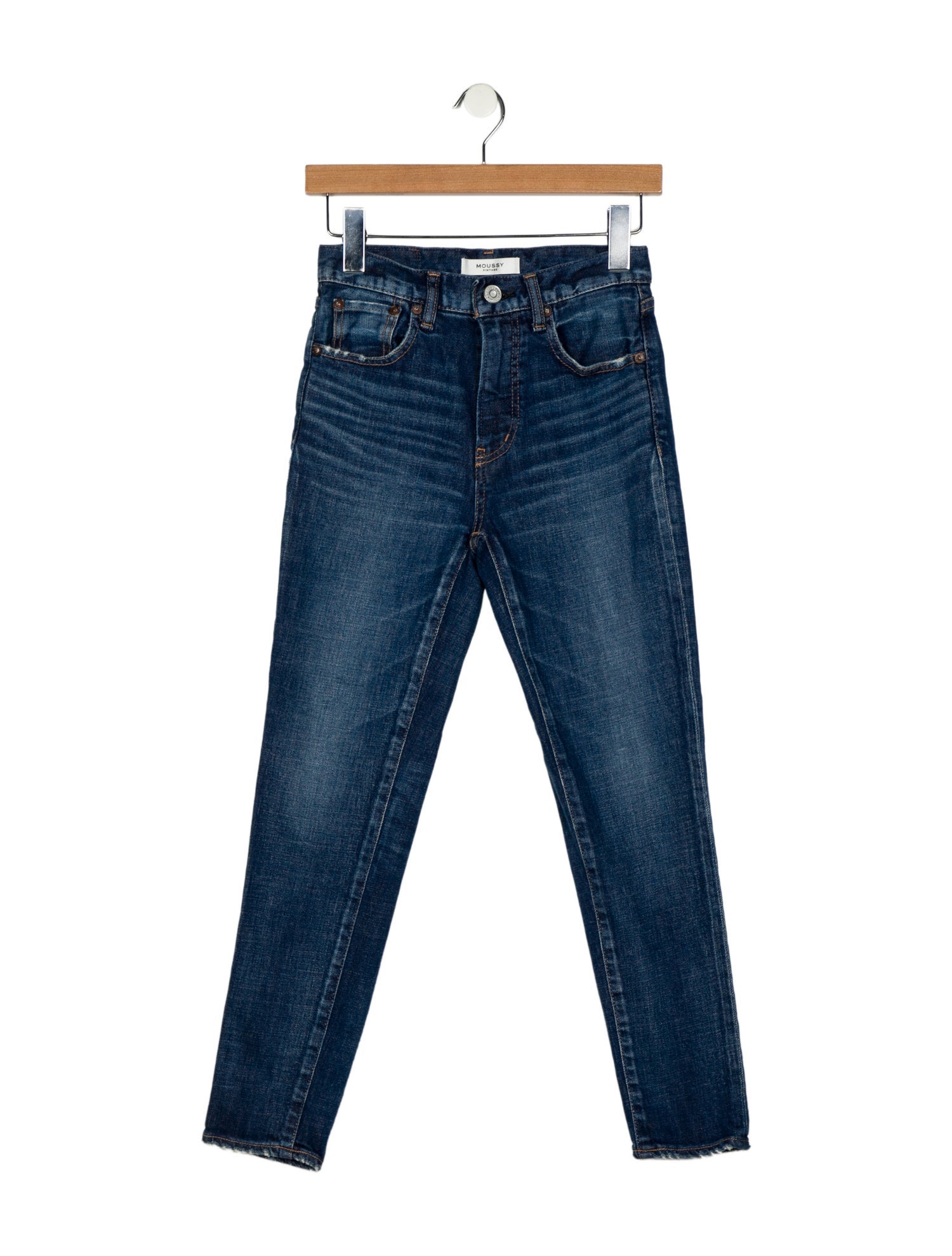 Moussy Mid-Rise Skinny Leg Jeans