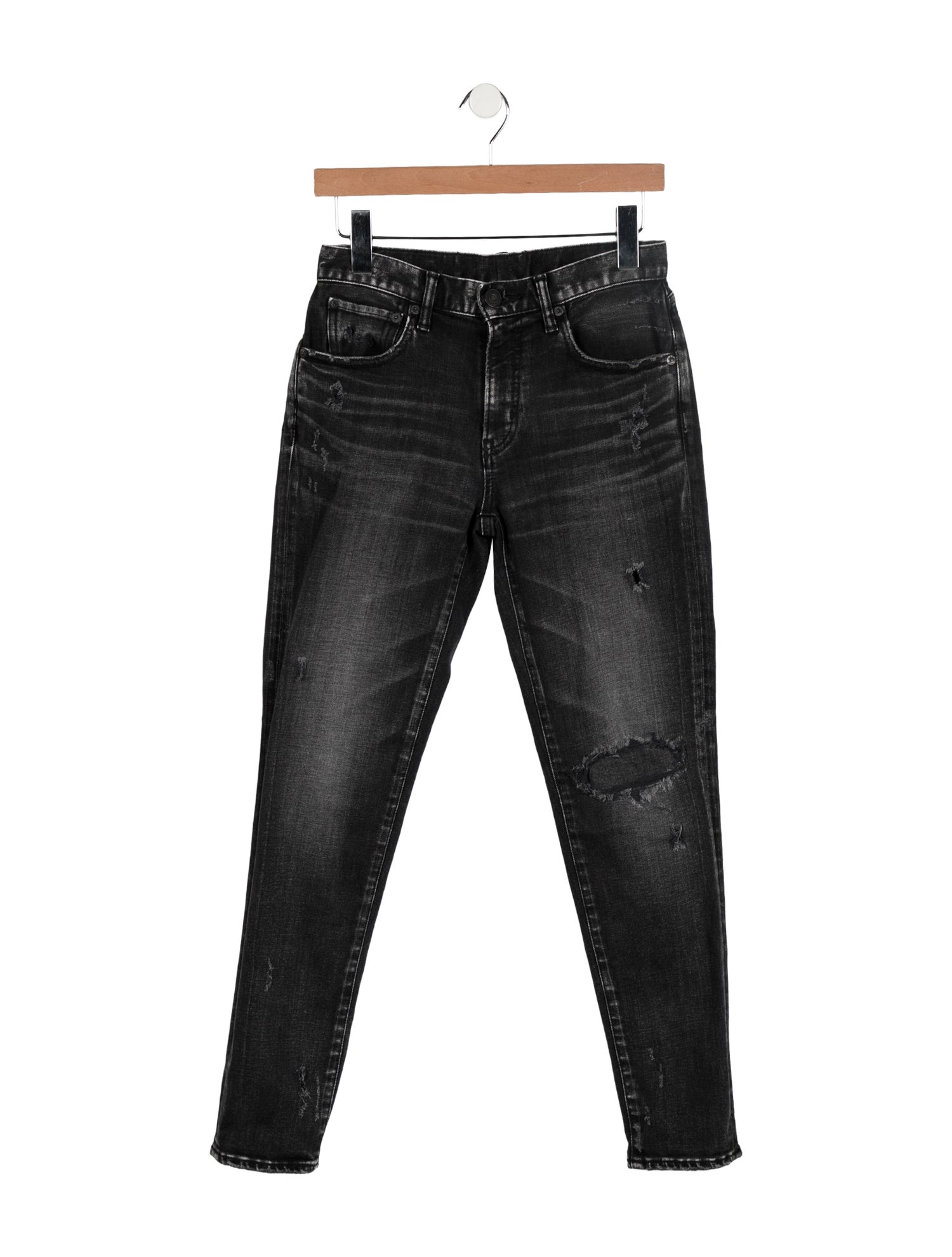 Moussy Mid-Rise Skinny Leg Jeans