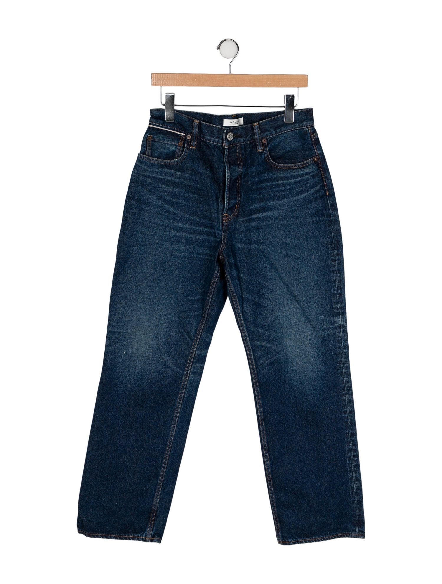 Moussy High-Rise Wide Leg Jeans