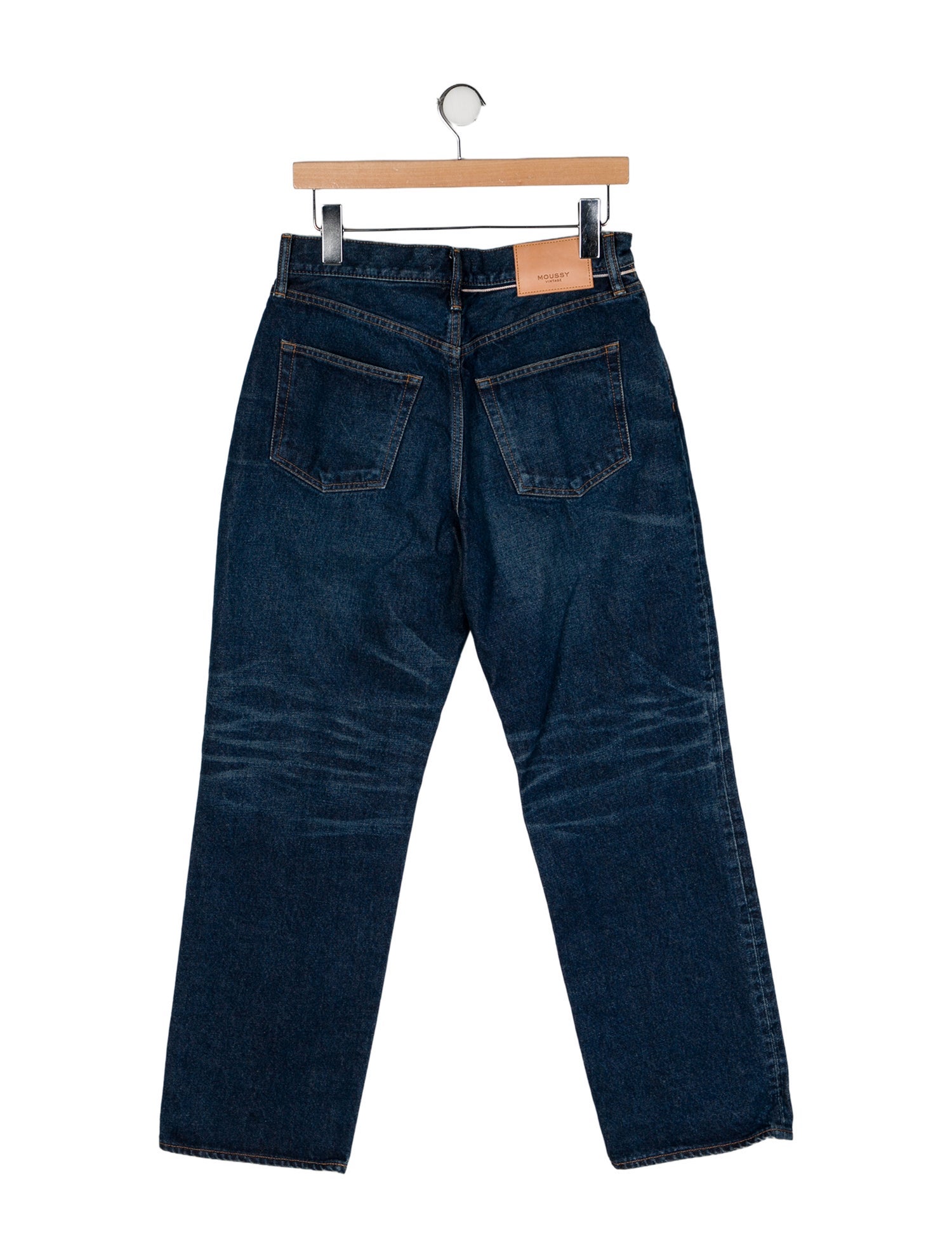 Moussy High-Rise Wide Leg Jeans