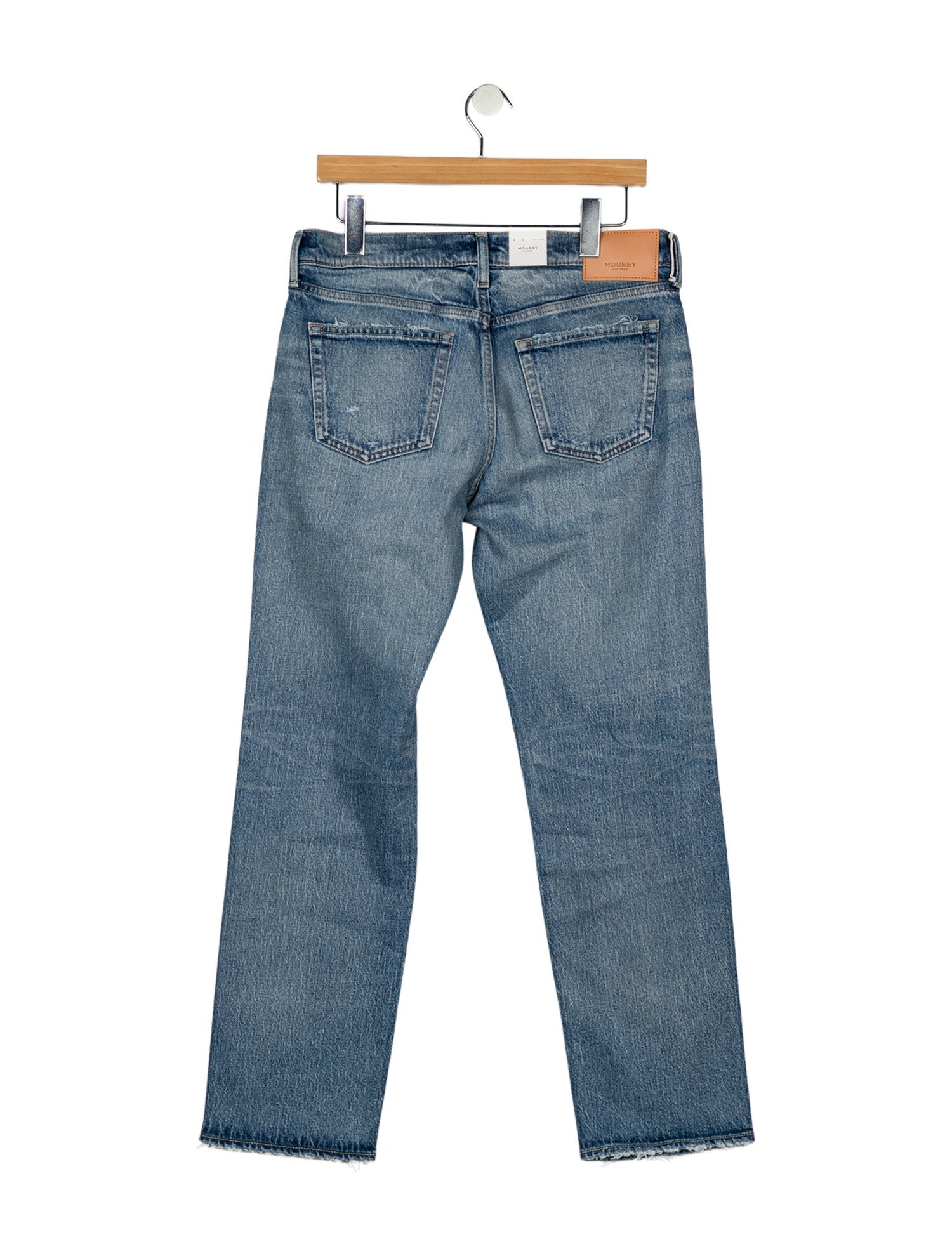 Moussy Mid-Rise Straight Leg Jeans w/ Tags